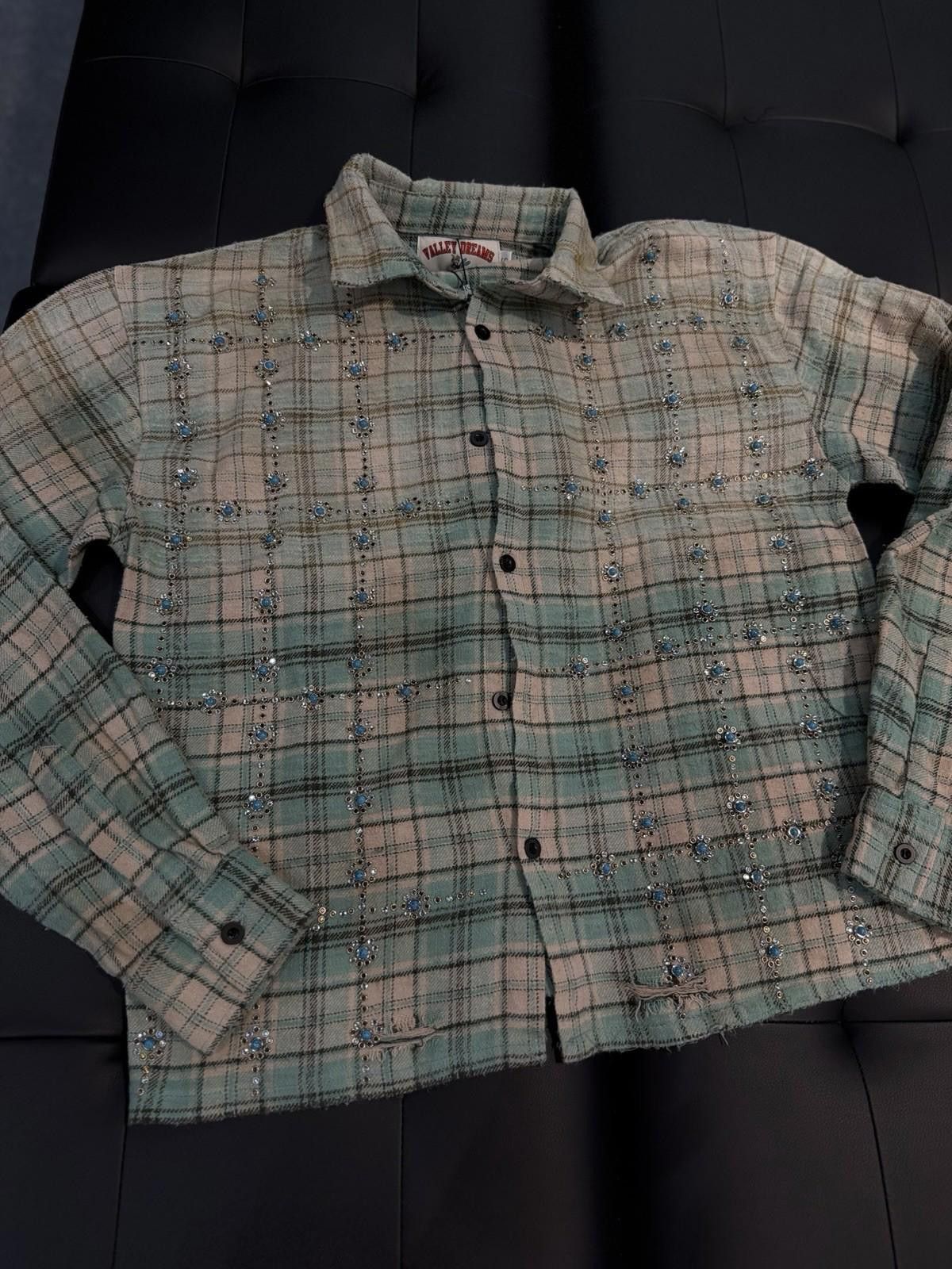 Vale Vale Forever Valley Dreams Crystal Stone Flannel Size (Small Size US S / EU 44-46 / 1 - 1 Thumbnail