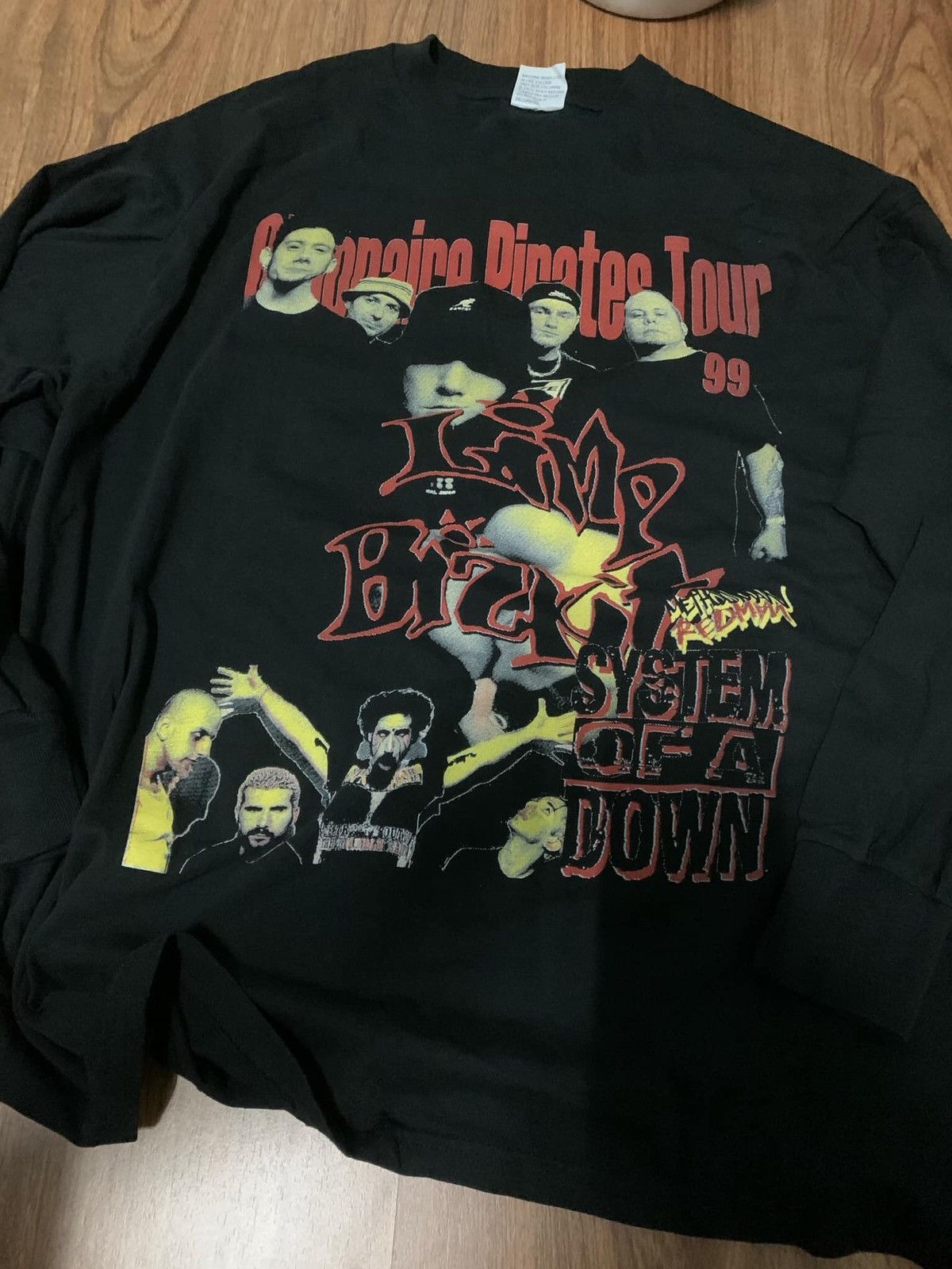Band Tees × Rock Band × Vintage Limp bizkit x system of a down 
