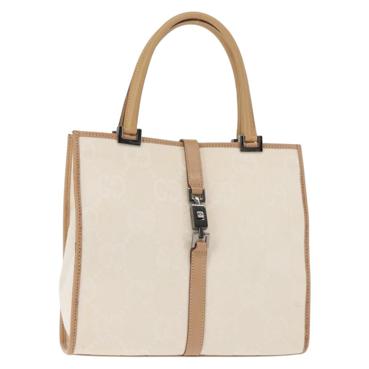 Gucci Gucci Vintage Jackie Handbag Canvas Size ONE SIZE - 1 Thumbnail
