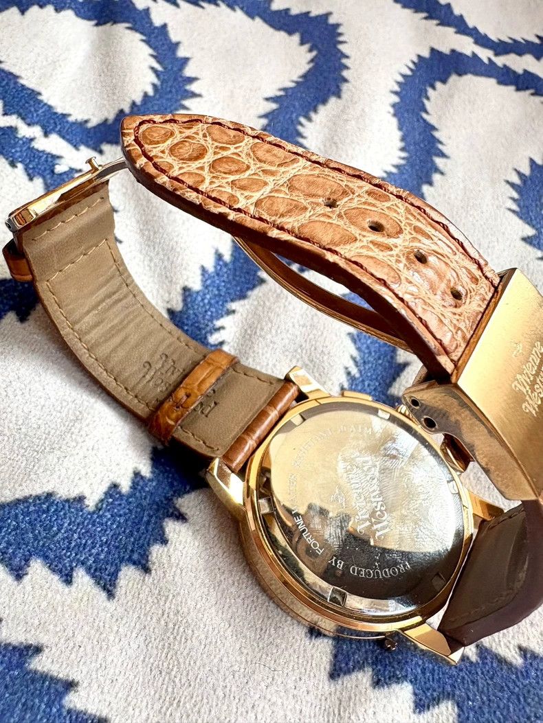 Vivienne Westwood Vivienne Westwood Vintage Gold White Dial Elvis Watch Size ONE SIZE - 7 Thumbnail