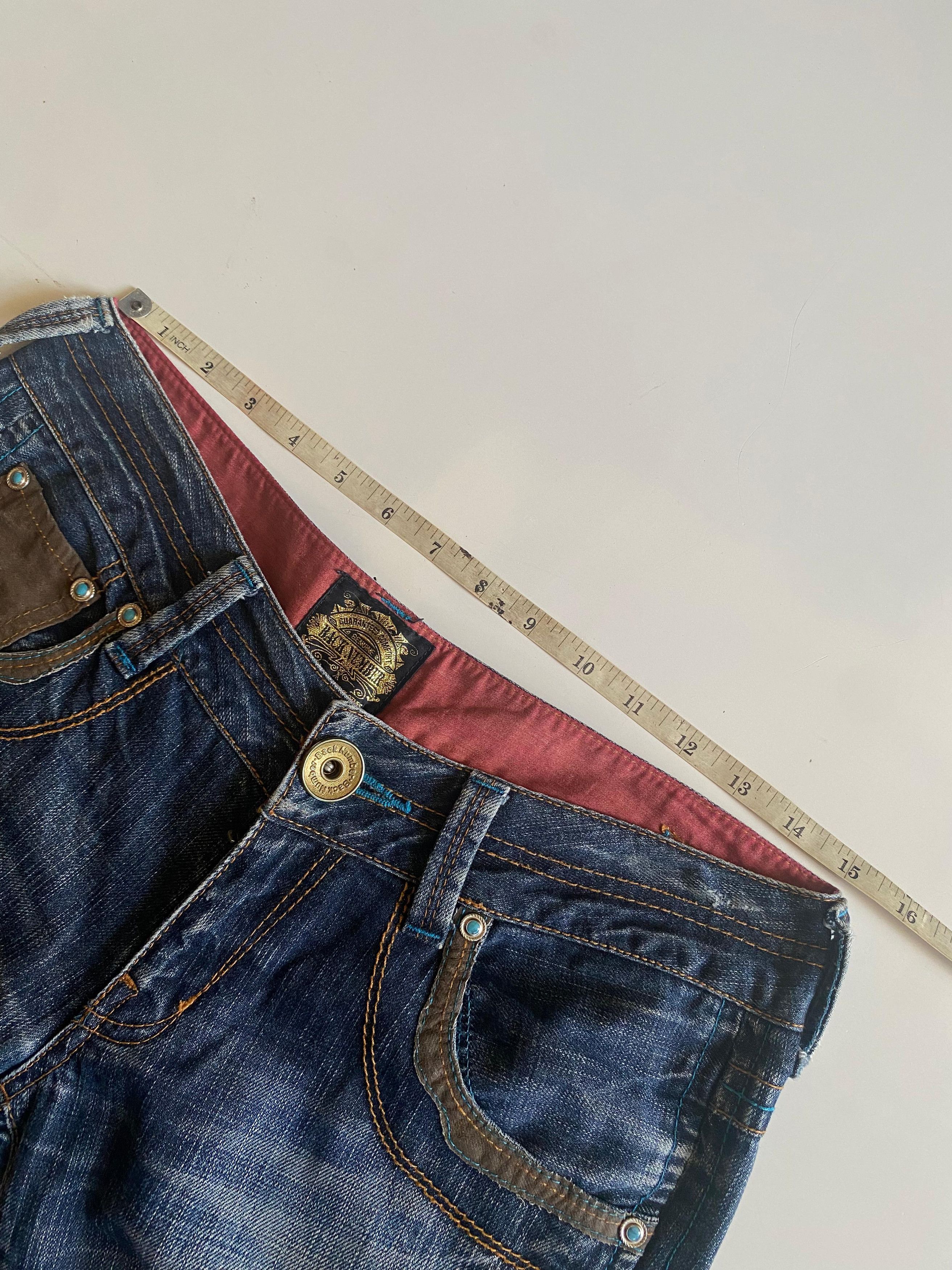Japanese Brand Back Number Flared Pants Size US 30 / EU 46 - 3 Thumbnail