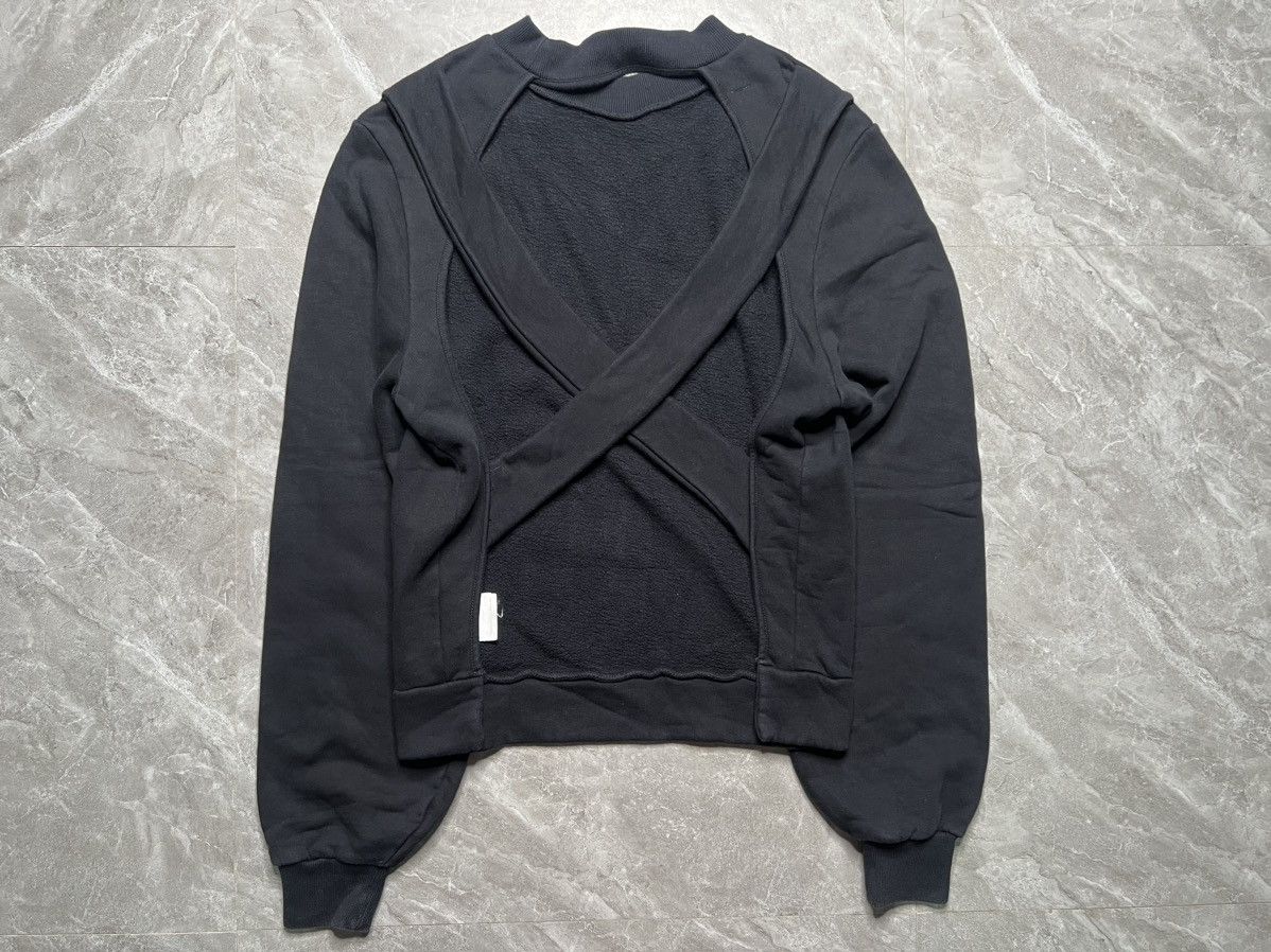 Off-White Off-White Chest print Oversized Backless Sweatshirr Size XS / US 0-2 / IT 36-38 - 2 Thumbnail