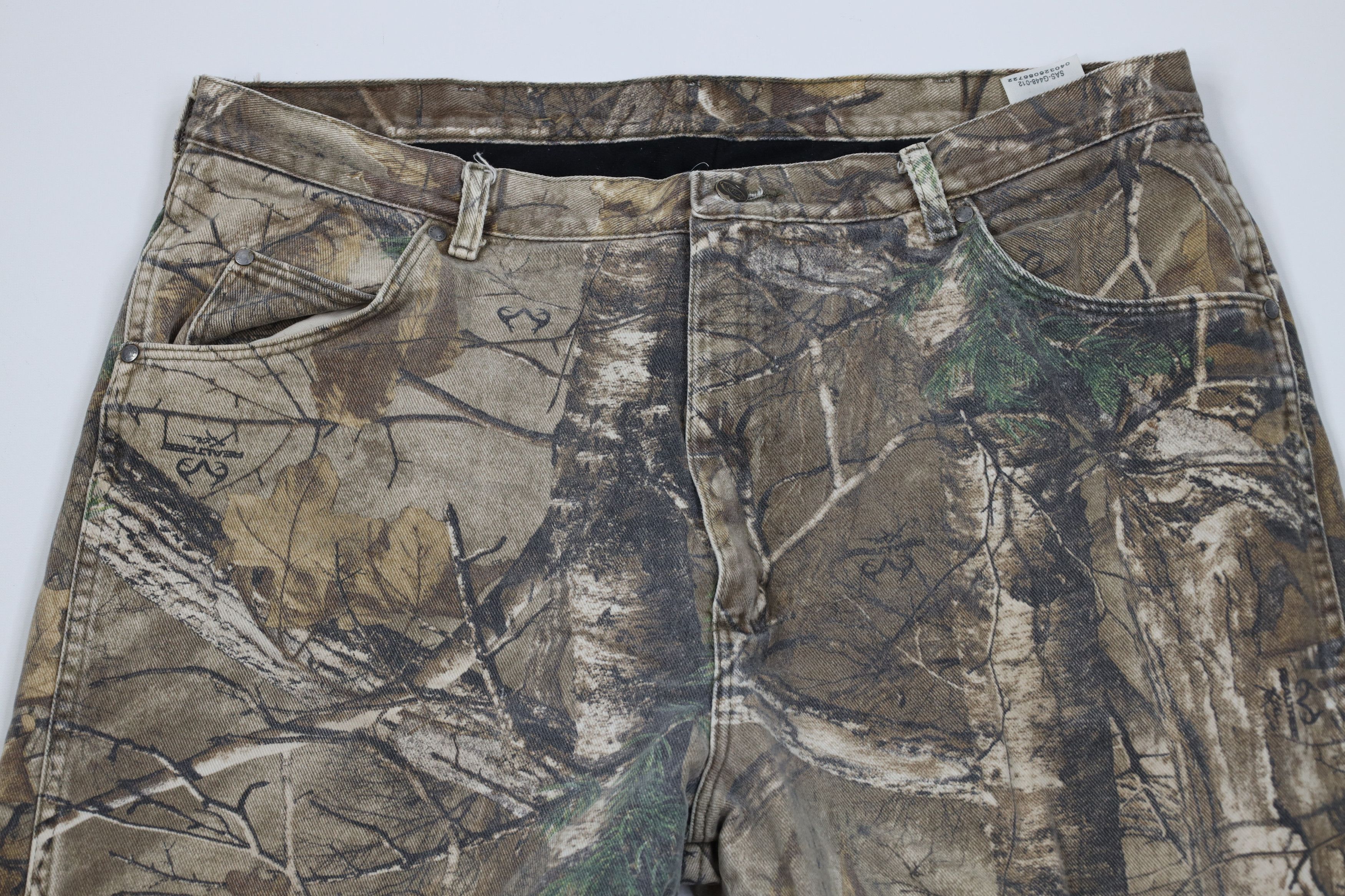 Wrangler Vintage Wrangler Lined Wide Leg Camouflage Denim Jeans Size US 40 / EU 56 - 3 Thumbnail