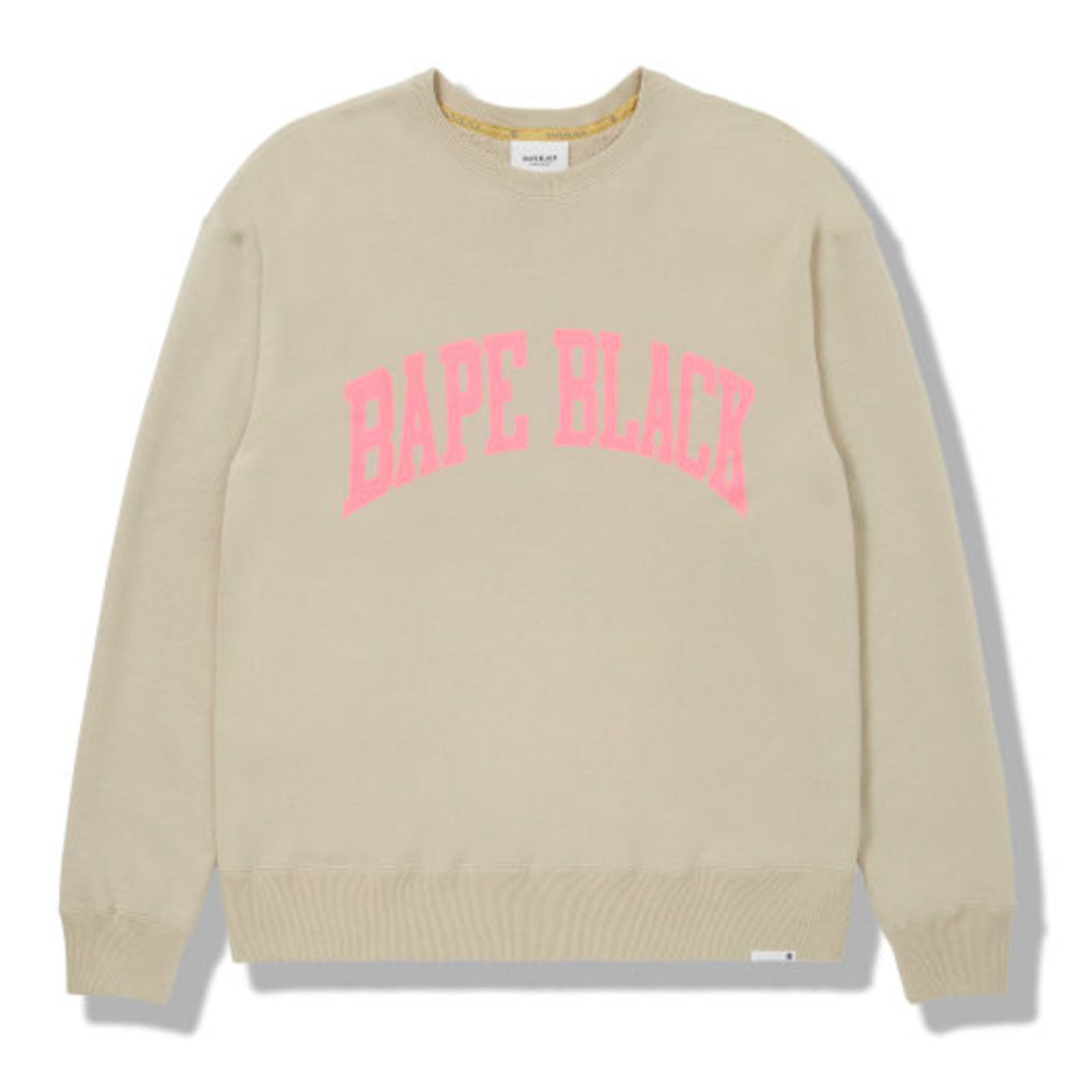 Bape BAPE Black Japan College Beige Crewneck Sweater Size Large Size US L / EU 52-54 / 3 - 10 Thumbnail