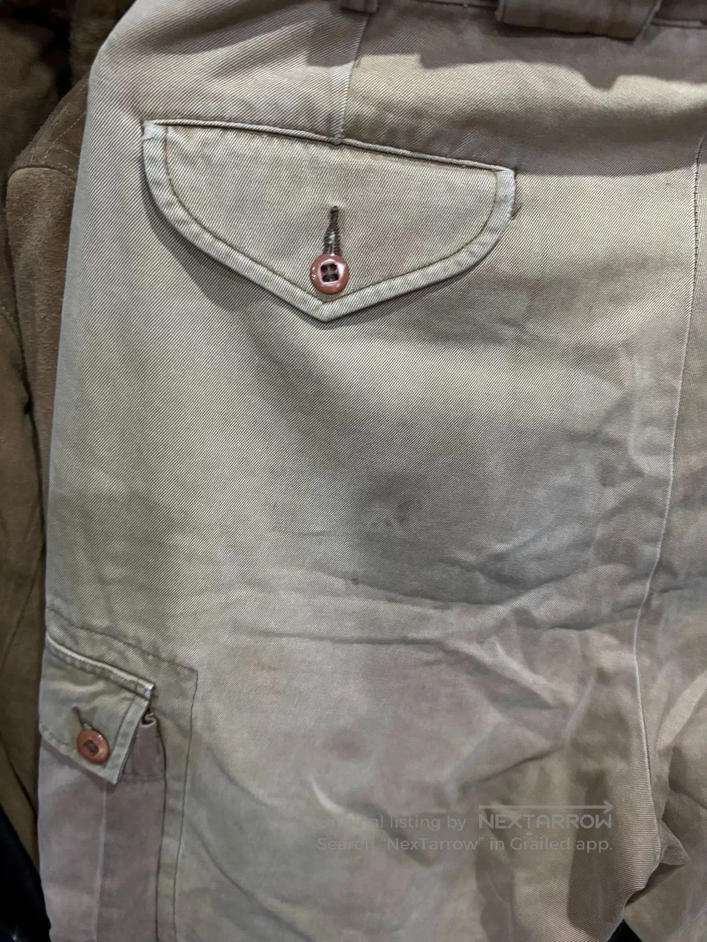 RRL Ralph Lauren RRL Utility Pant with Heavy Wash Finish. Size US 32 / EU 48 - 7 Thumbnail