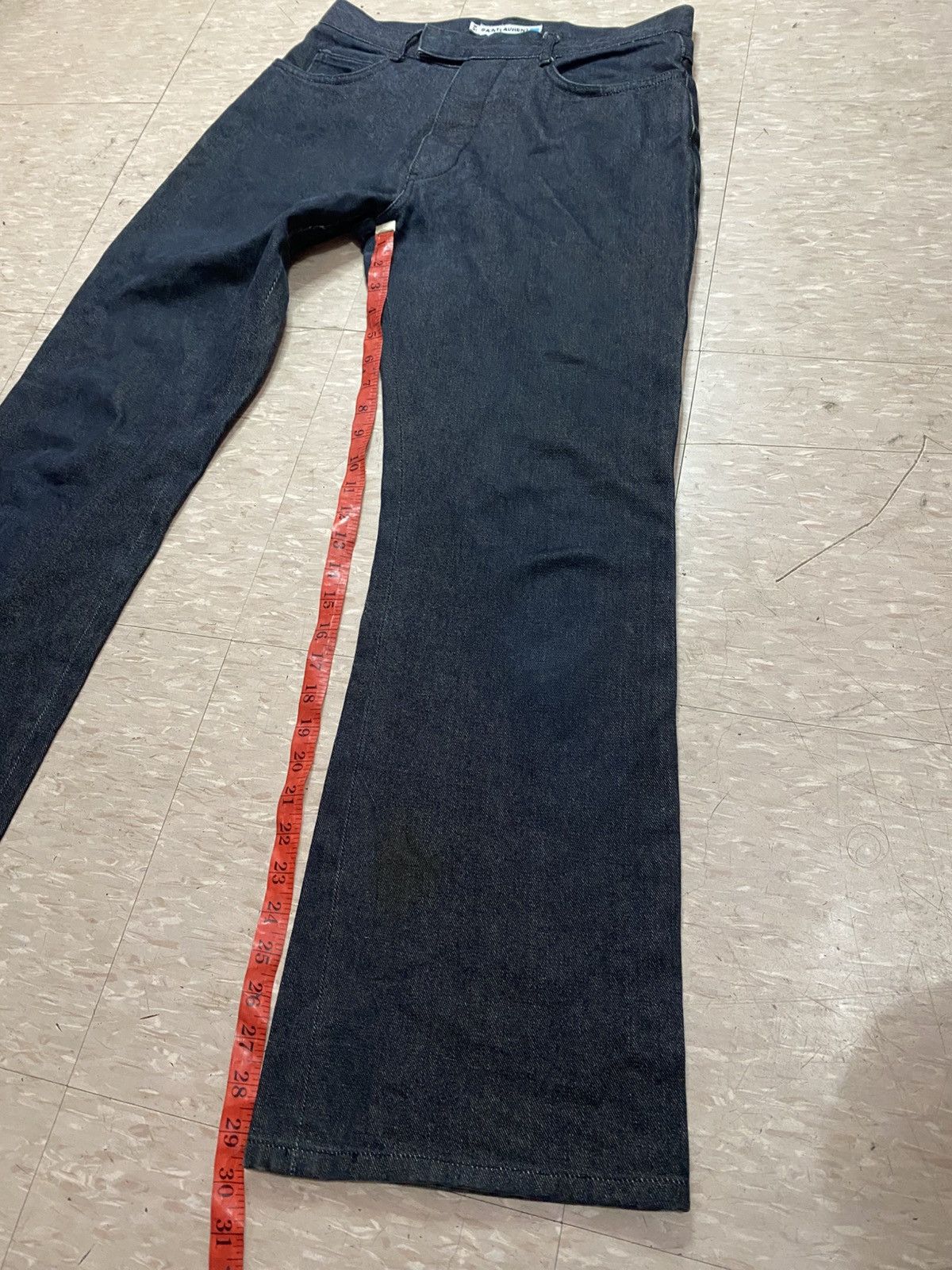 Saint Laurent Paris × Yves Saint Laurent YSL saint laurent denim jeans Size US 30 / EU 46 - 16 Thumbnail