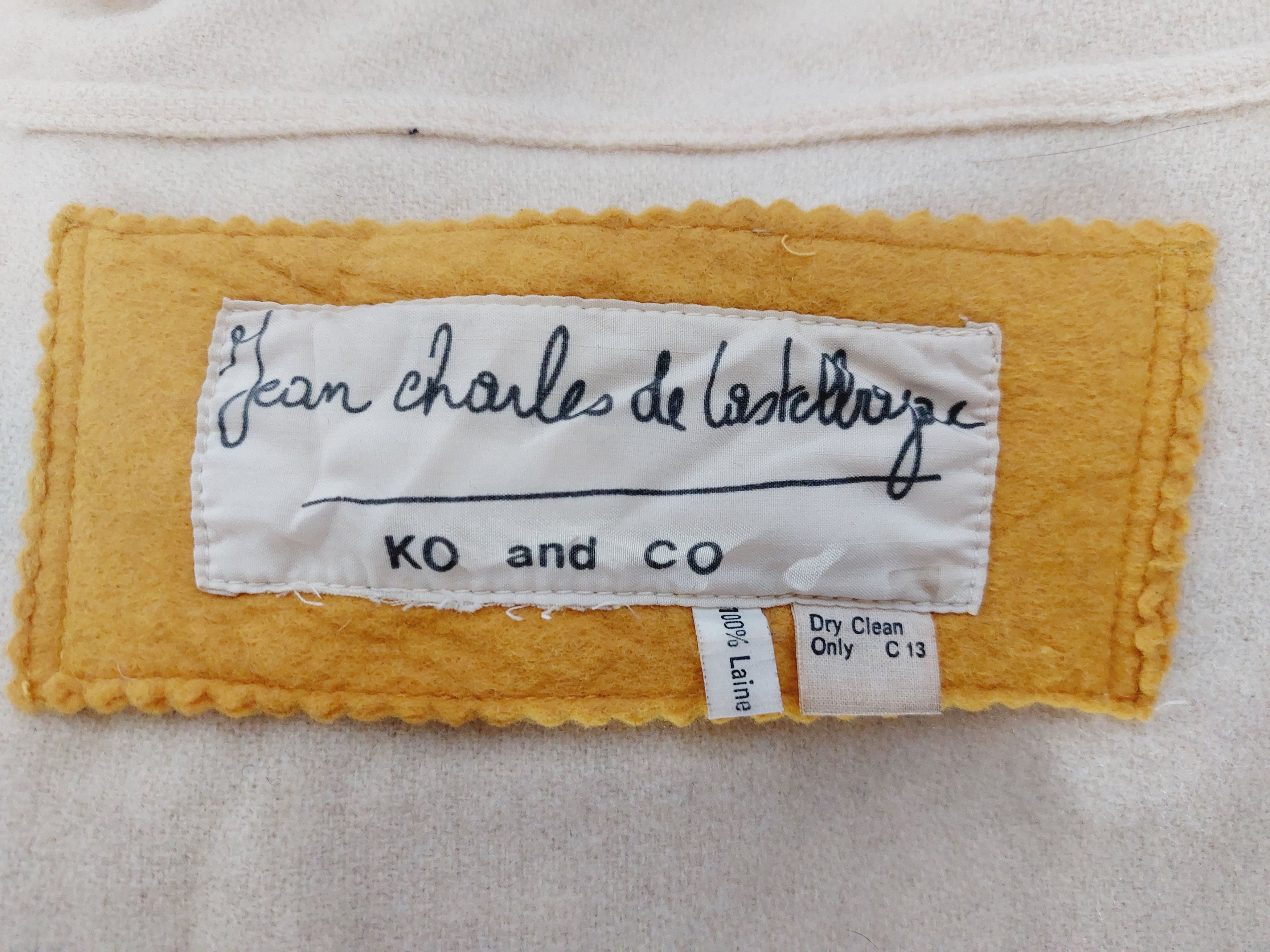 Jean Charles De Castelbajac Jean Charles de Castelbajac JCDC 1980s wool color coat Size US S / EU 44-46 / 1 - 16 Thumbnail