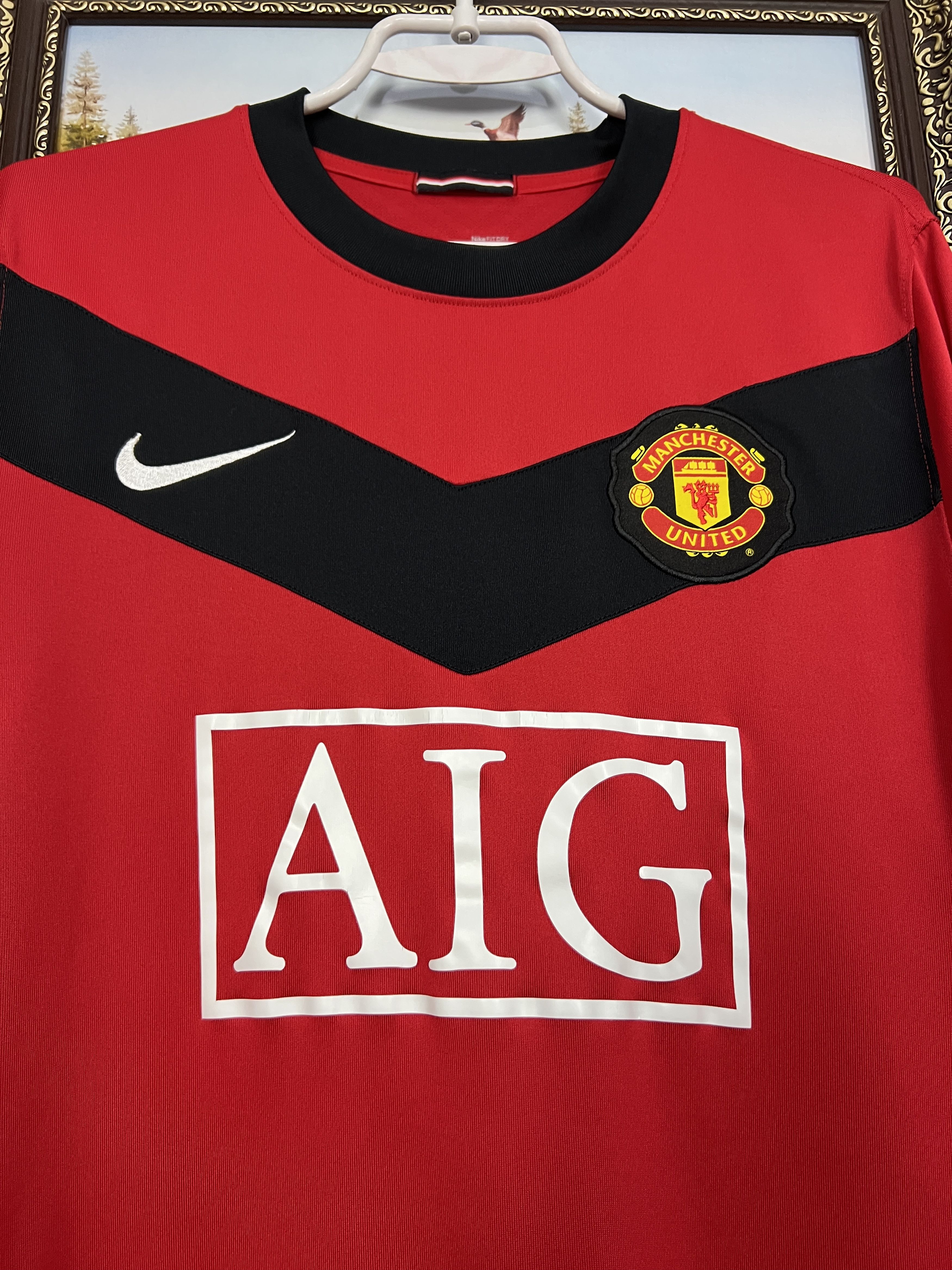 Nike Manchester United football shirt Berbatov Long Sleeve Jersey Size US M / EU 48-50 / 2 - 5 Thumbnail