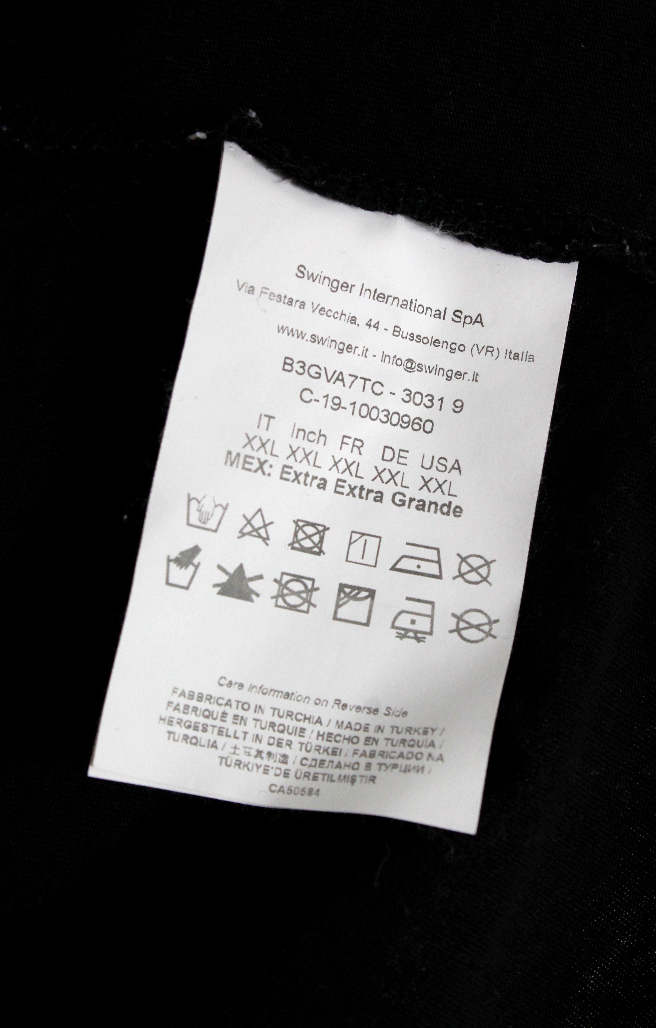 Versace × Versace Jeans Couture × Versus Versace Versace Jeans Couture Pocket Logo Black Noir Tee T-shirt XL Size US XL / EU 56 / 4 - 6 Thumbnail