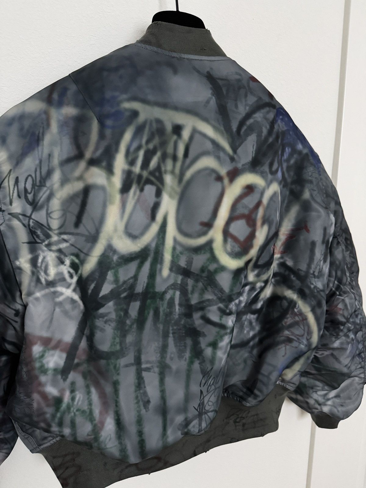 PROJECT G/R PROTOCOL INDEX Graffiti Reversible Bomber Jacket Size US L / EU 52-54 / 3 - 4 Thumbnail