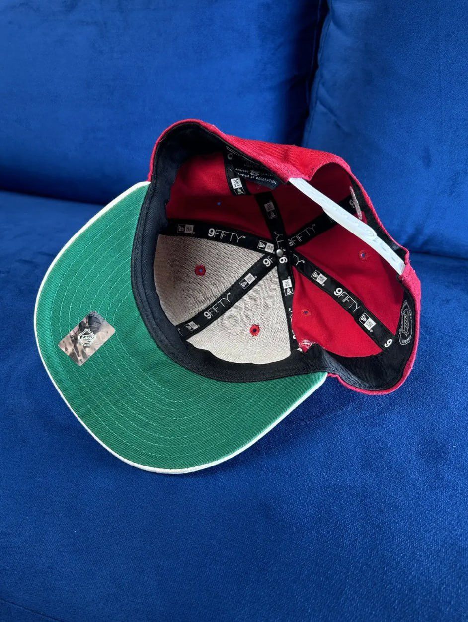 New Era × Vintage Vintage New Era Detroit Red Wings Cap Size ONE SIZE - 5 Thumbnail