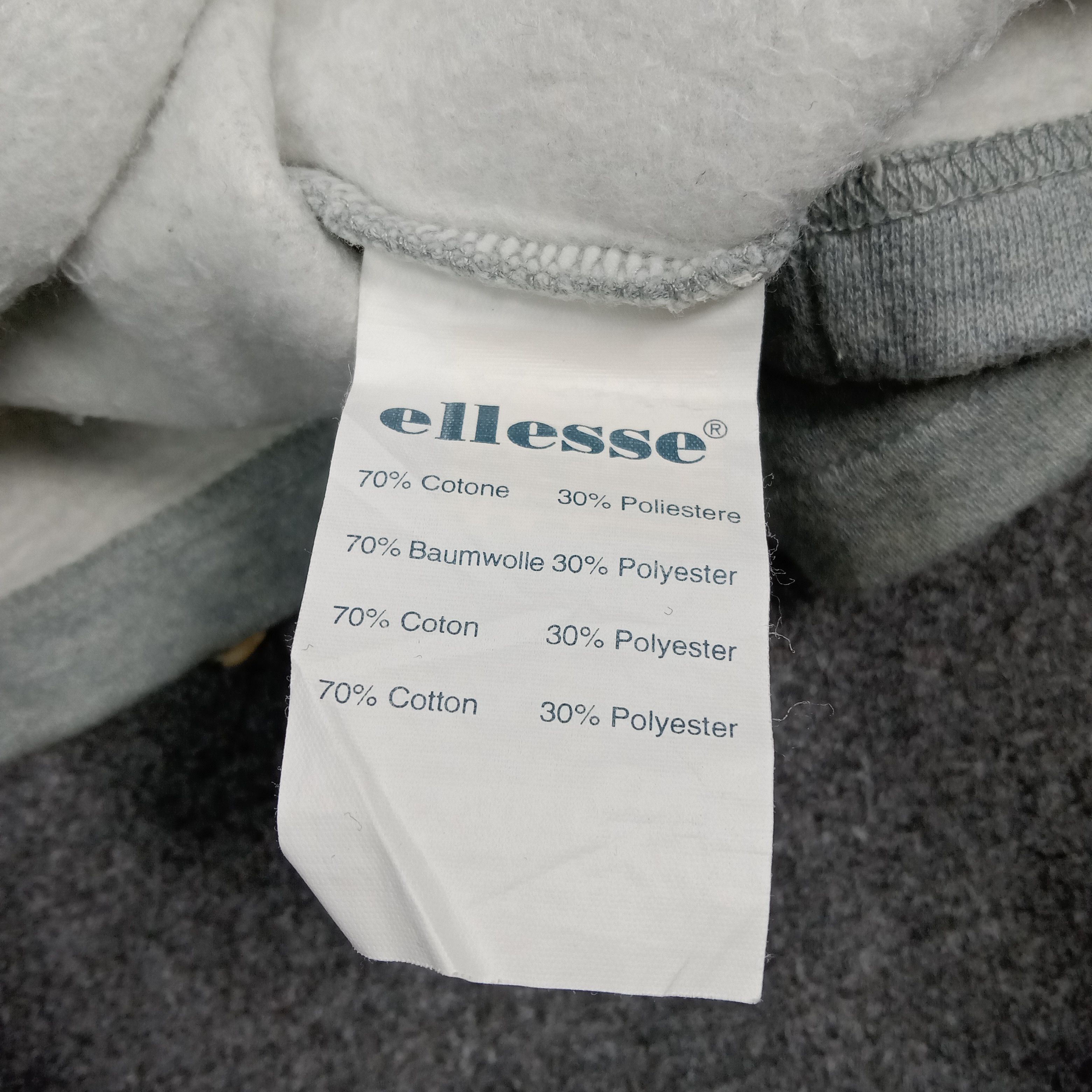 Ellesse Ellesse Perugia Italia Designer Sweatshirt C287N17 Size US M / EU 48-50 / 2 - 7 Thumbnail