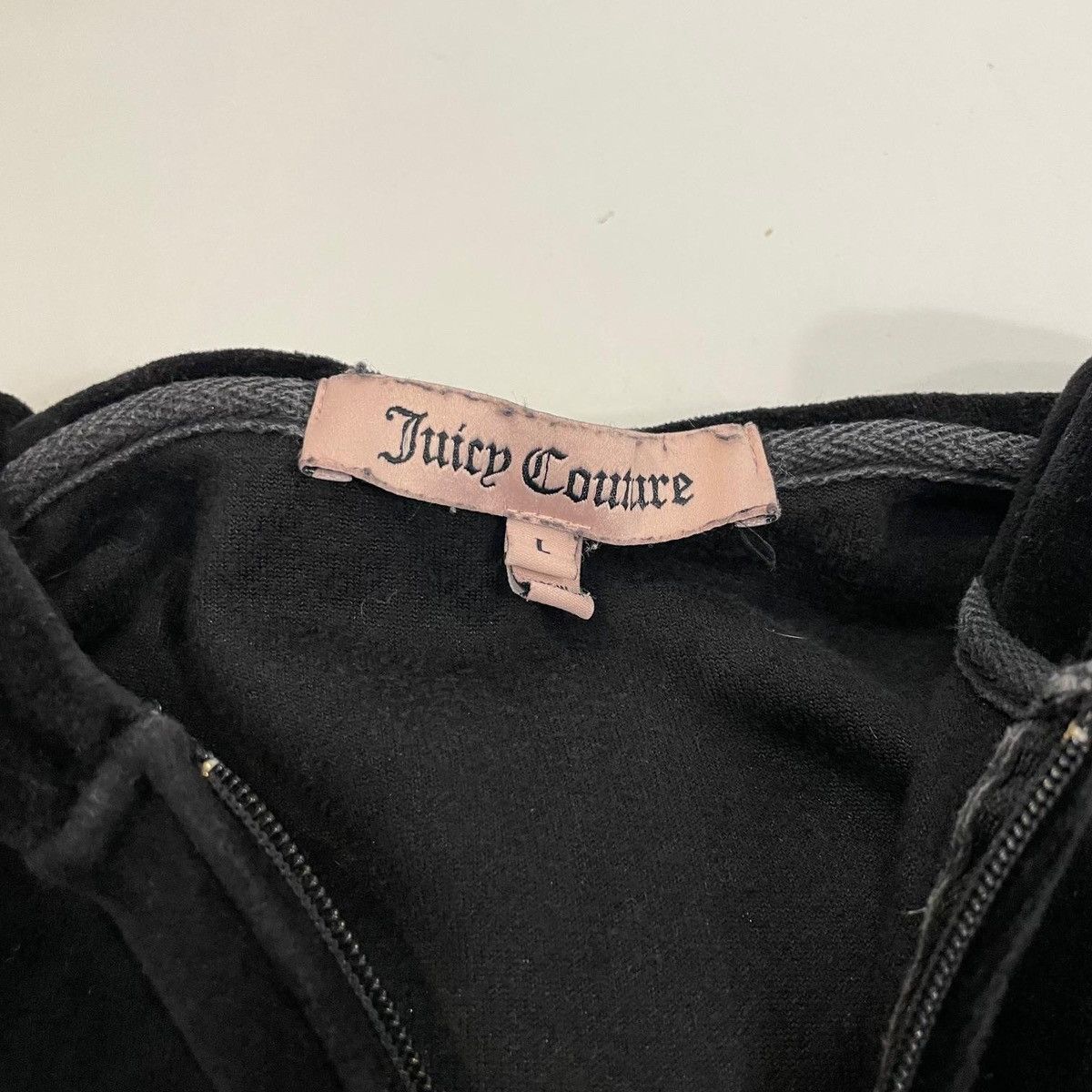 Juicy Couture Juicy Couture Black Hoodie Zip y2k Size XS / US 0-2 / IT 36-38 - 3 Thumbnail