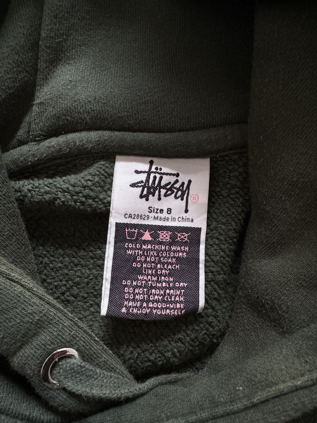 Stussy Stussy AU Worldwide G*cci Crop Hoodie Size S / US 4 / IT 40 - 7 Thumbnail