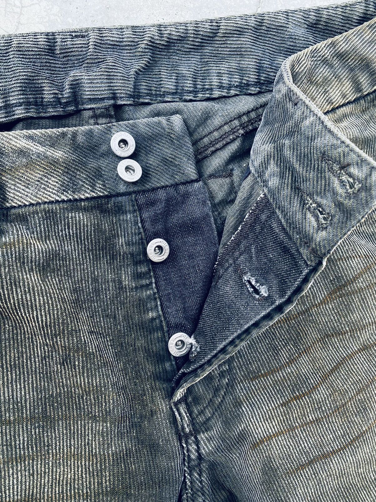 Diesel Vintage Diesel Corduroy Rusty Bottom Bell Distressed Pants Size US 35 - 15 Thumbnail