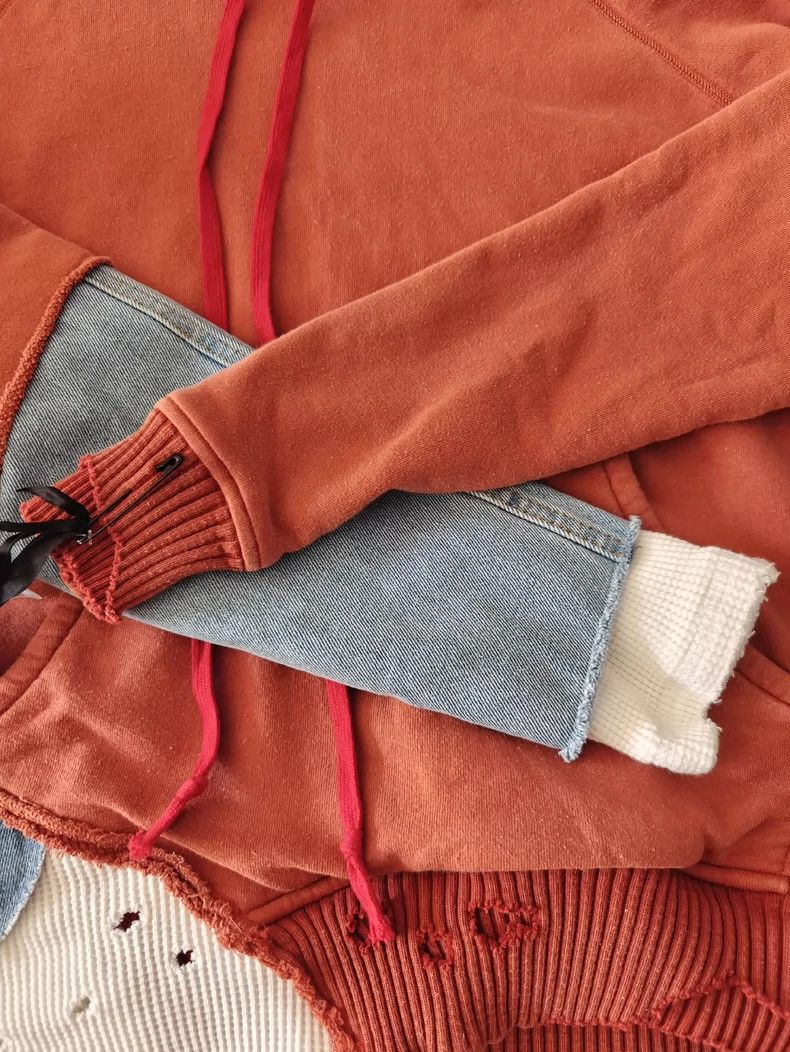 Greg Lauren greg lauren Make an old patchwork hoodie 2502-Nextarrow Size US S / EU 44-46 / 1 - 7 Thumbnail