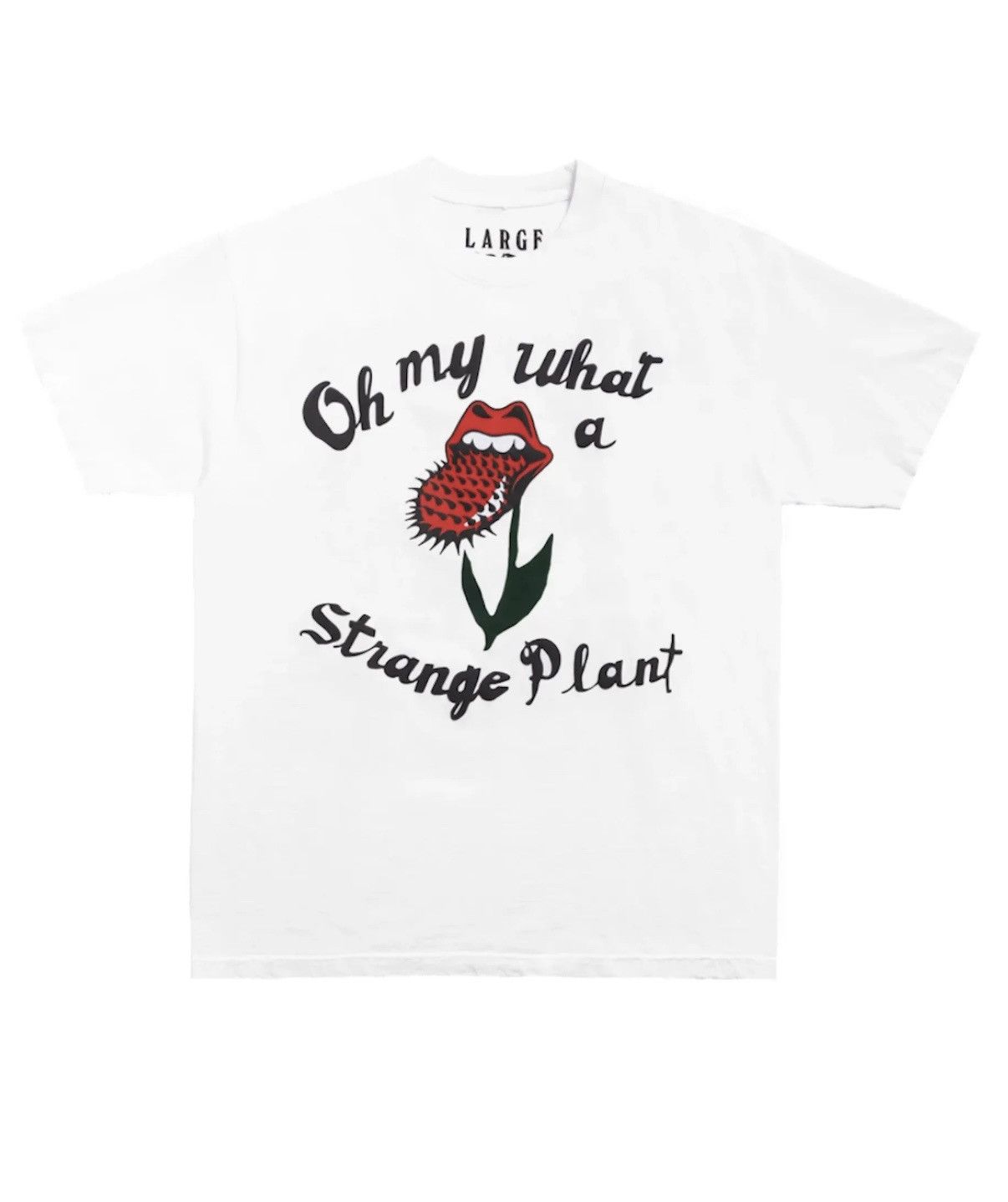 CPFM Rolling Stones No Filter Strange Plant White Tee Shirt