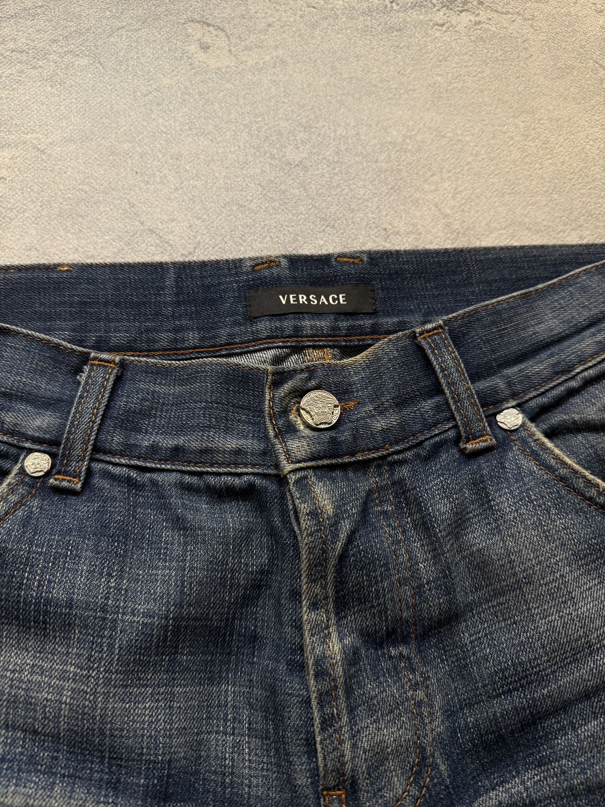 Versace 90s Vintage Versace Jeans Pants Size US 34 / EU 50 - 4 Thumbnail