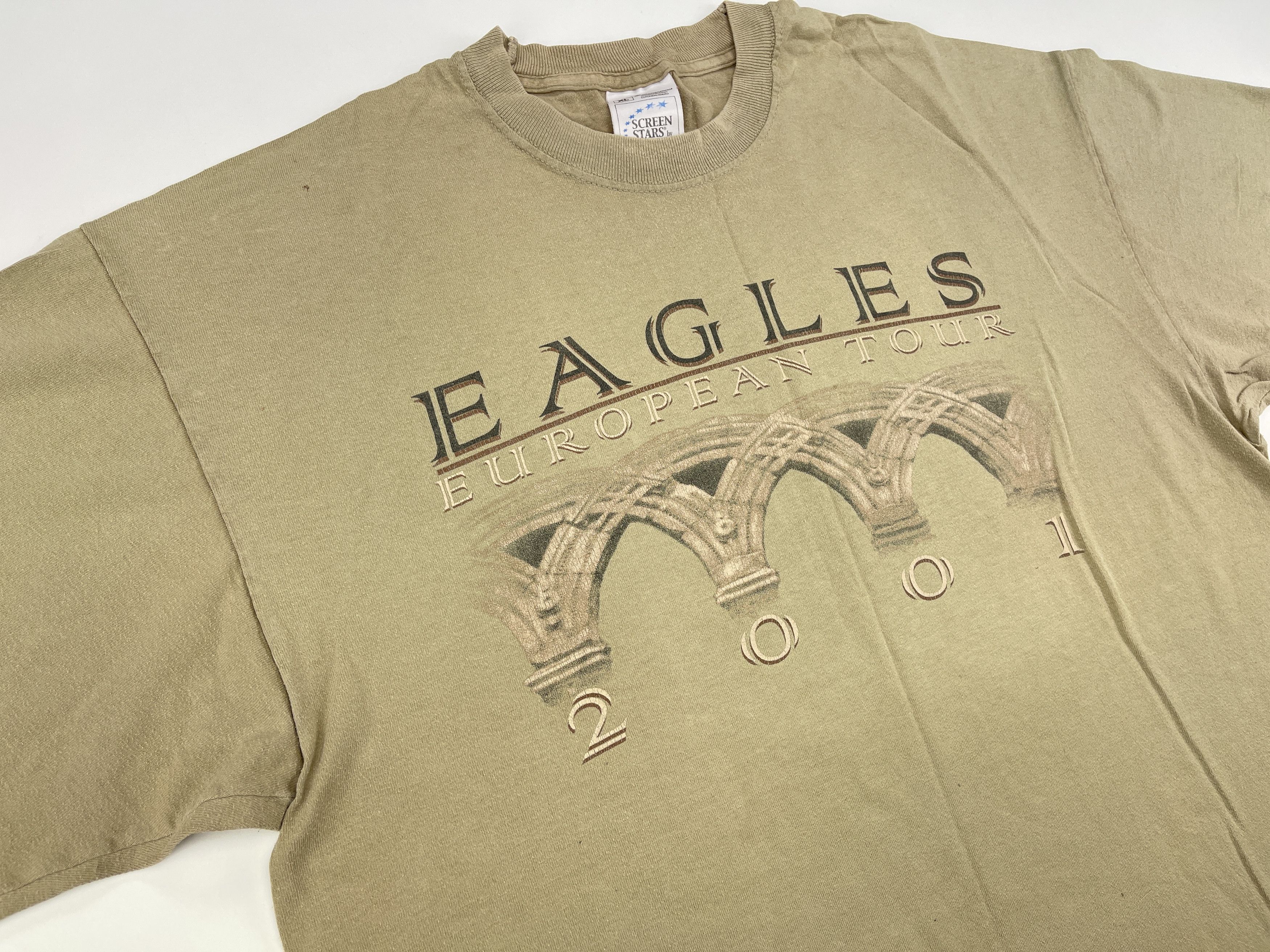 Band Tees Eagles band T-Shirt, vintage 2001 European Tour, 90s, 2000s Size US L / EU 52-54 / 3 - 5 Thumbnail