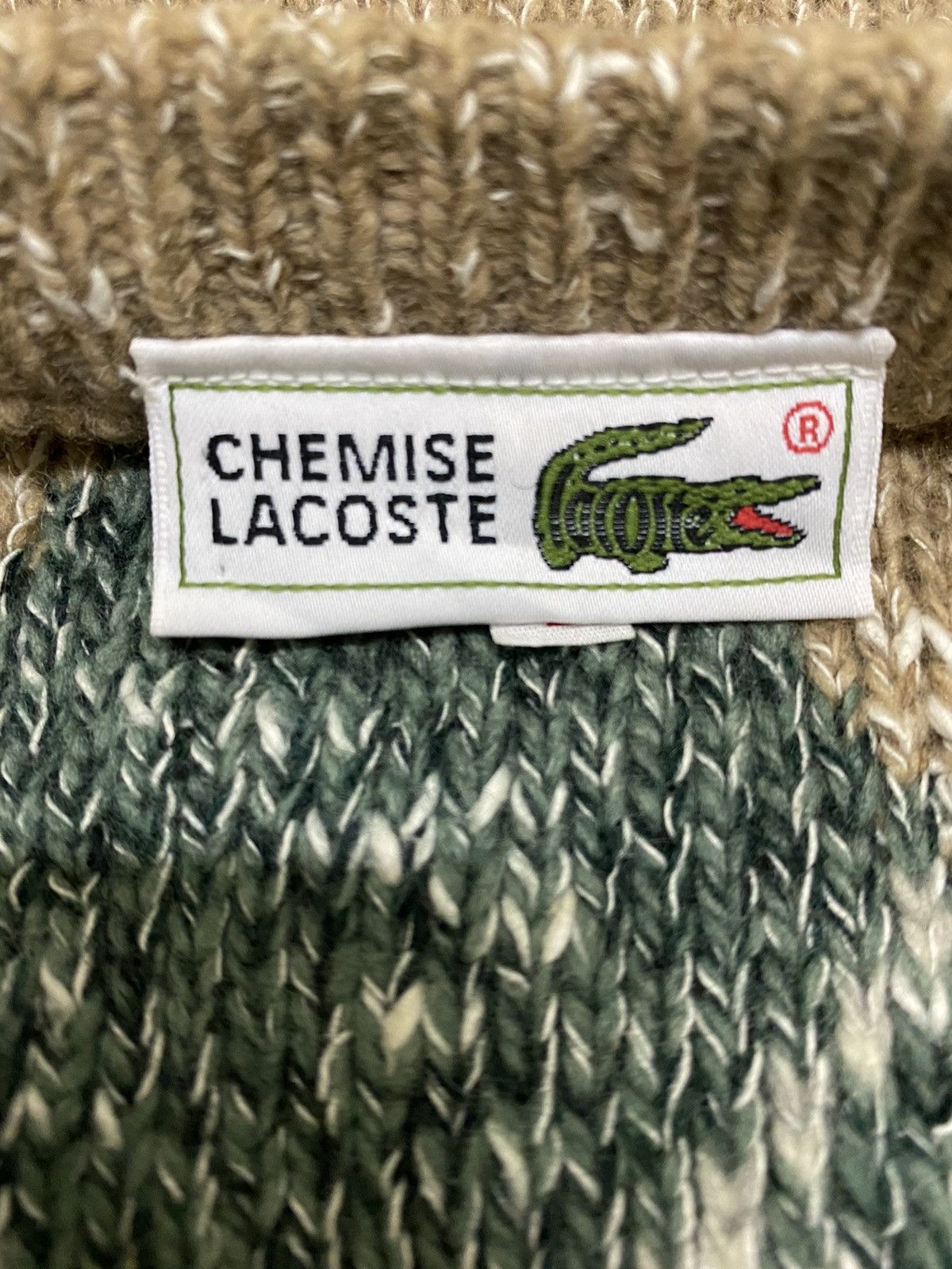 Aran Isles Knitwear × Lacoste Lacoste Diamond Knitwear Sweater (C2) Size US M / EU 48-50 / 2 - 5 Thumbnail