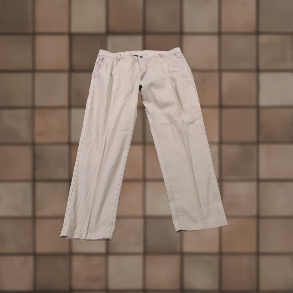 Vintage Bird Dog Pants Mens 36 X 30 Beige Chino Stretch Khaki Golf Classic Business Size US 36 / EU 52 - 1 Thumbnail