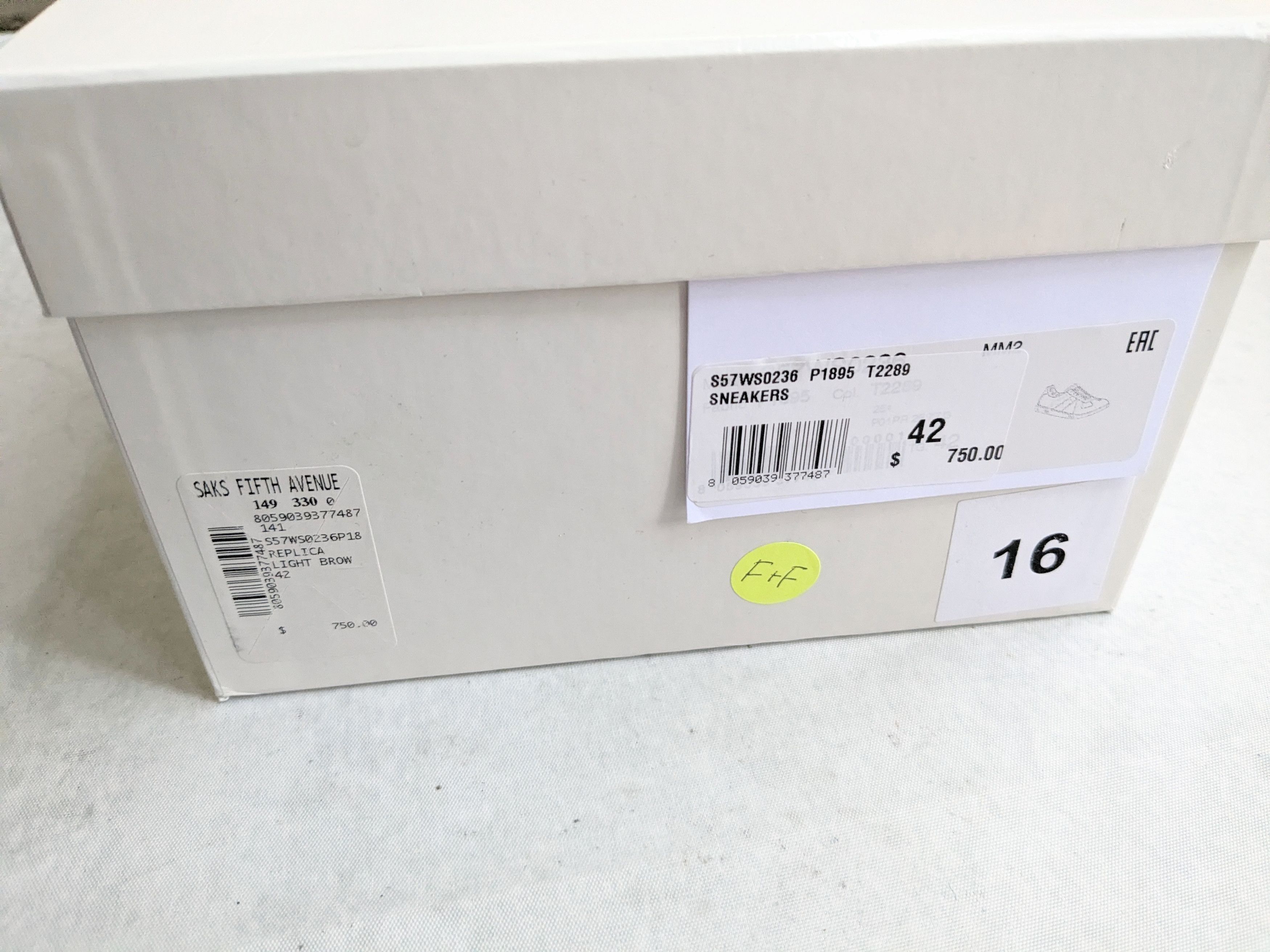 Maison Margiela Mason Margiela Replica GAT Brown 9 42 Low Tops Size US 9 / EU 42 - 21 Thumbnail