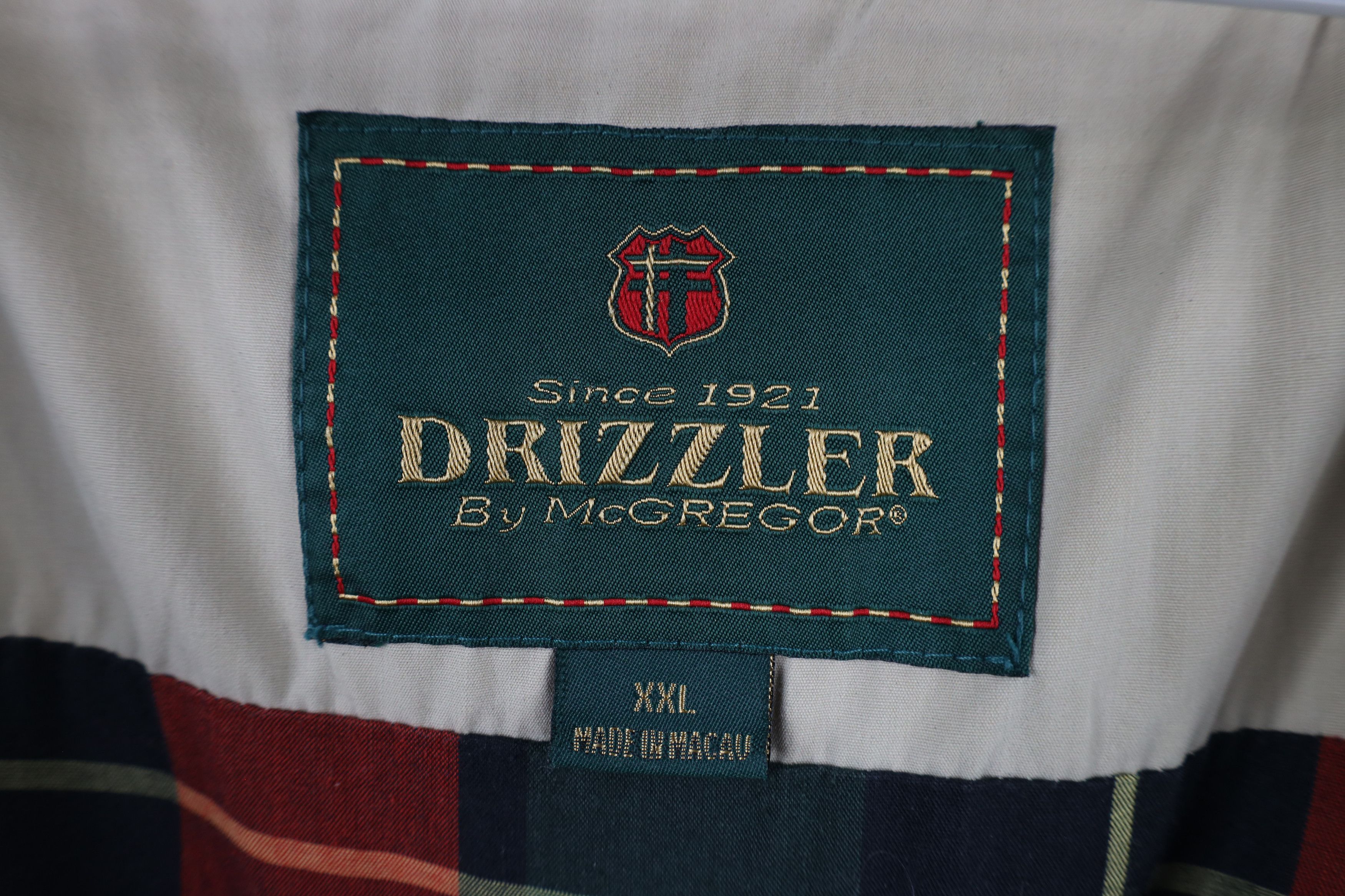 Vintage Vintage 90s McGregor Drizzler Lined Rain Bomber Jacket Size US XXL / EU 58 / 5 - 11 Thumbnail