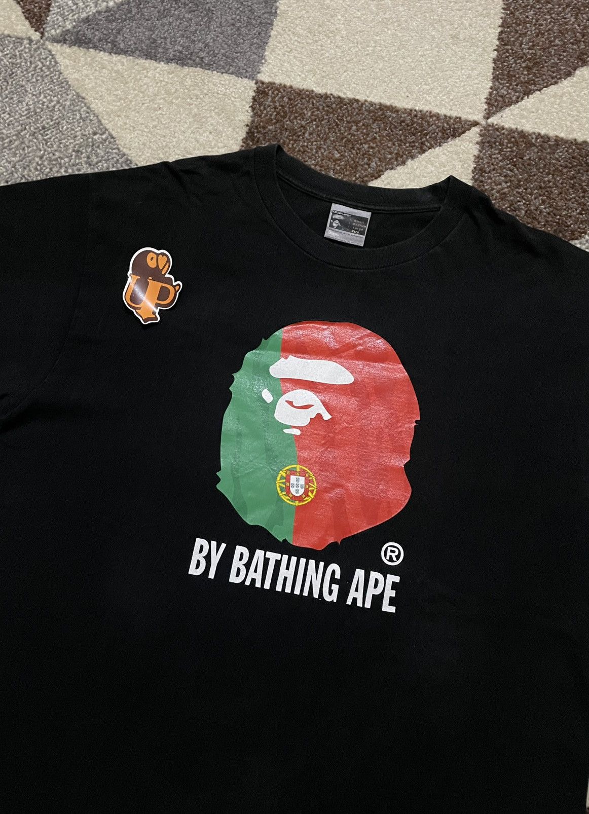 Bape Vintage Bape Portugal World Cup Tee Size US XL / EU 56 / 4 - 4 Thumbnail