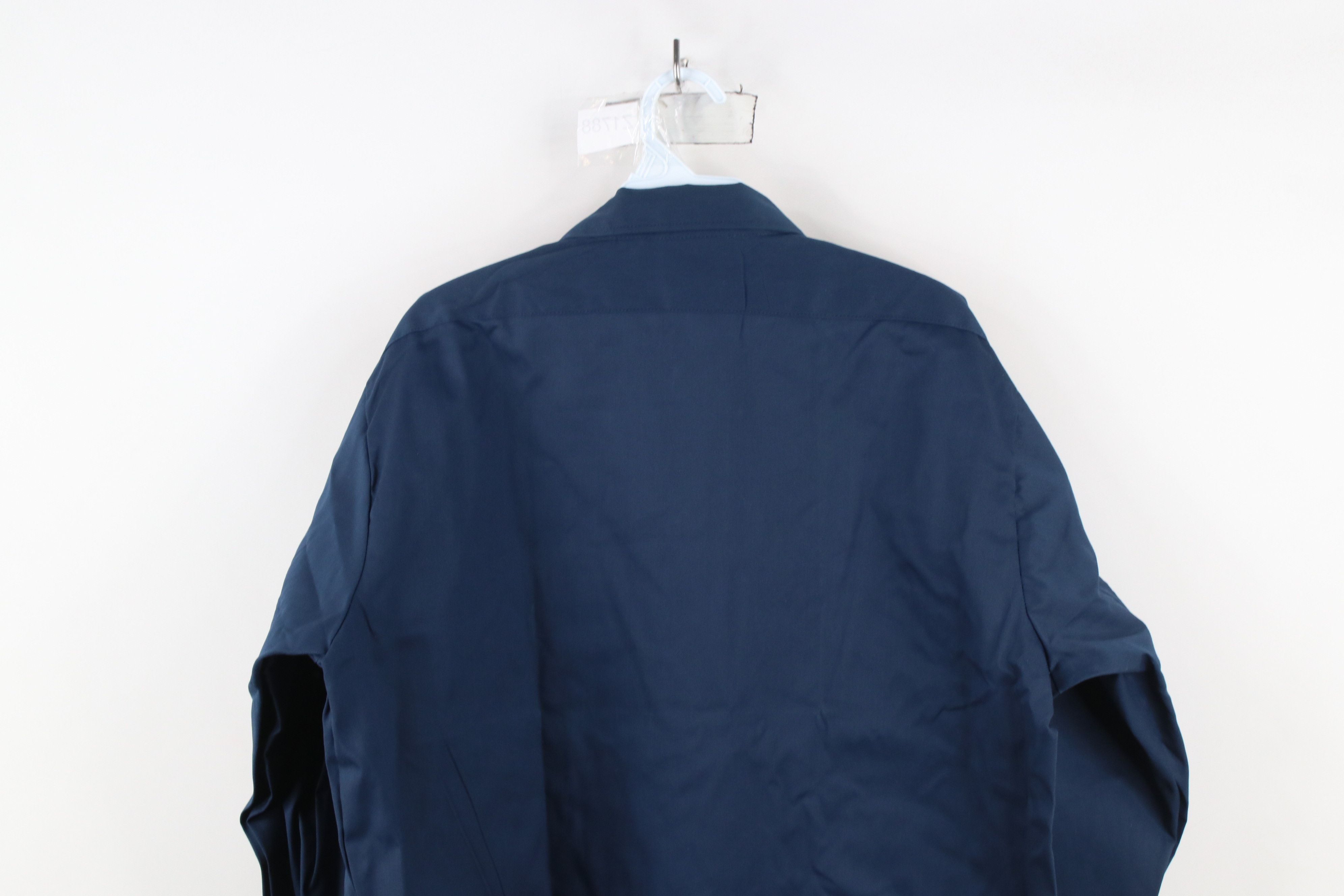Dickies × Vintage Vintage 70s Dickies Workwear Mechanic Collared Button Shirt Size US M / EU 48-50 / 2 - 12 Thumbnail