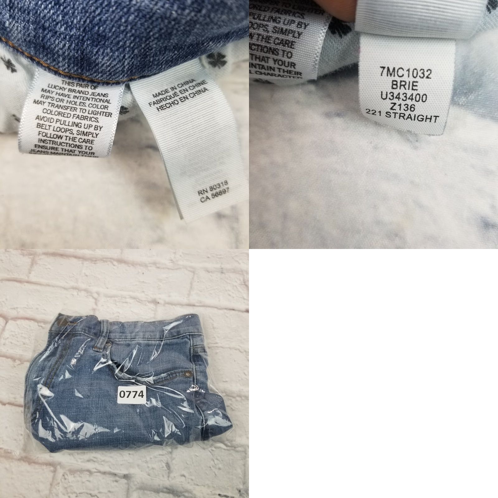 Lucky Brand Lucky Brand Women Jean Shorts 34 Cut Off High Rise Medium Wash Blue 221 Straight - Vintage? No Size 24" / US 00 / IT 34 - 8 Thumbnail