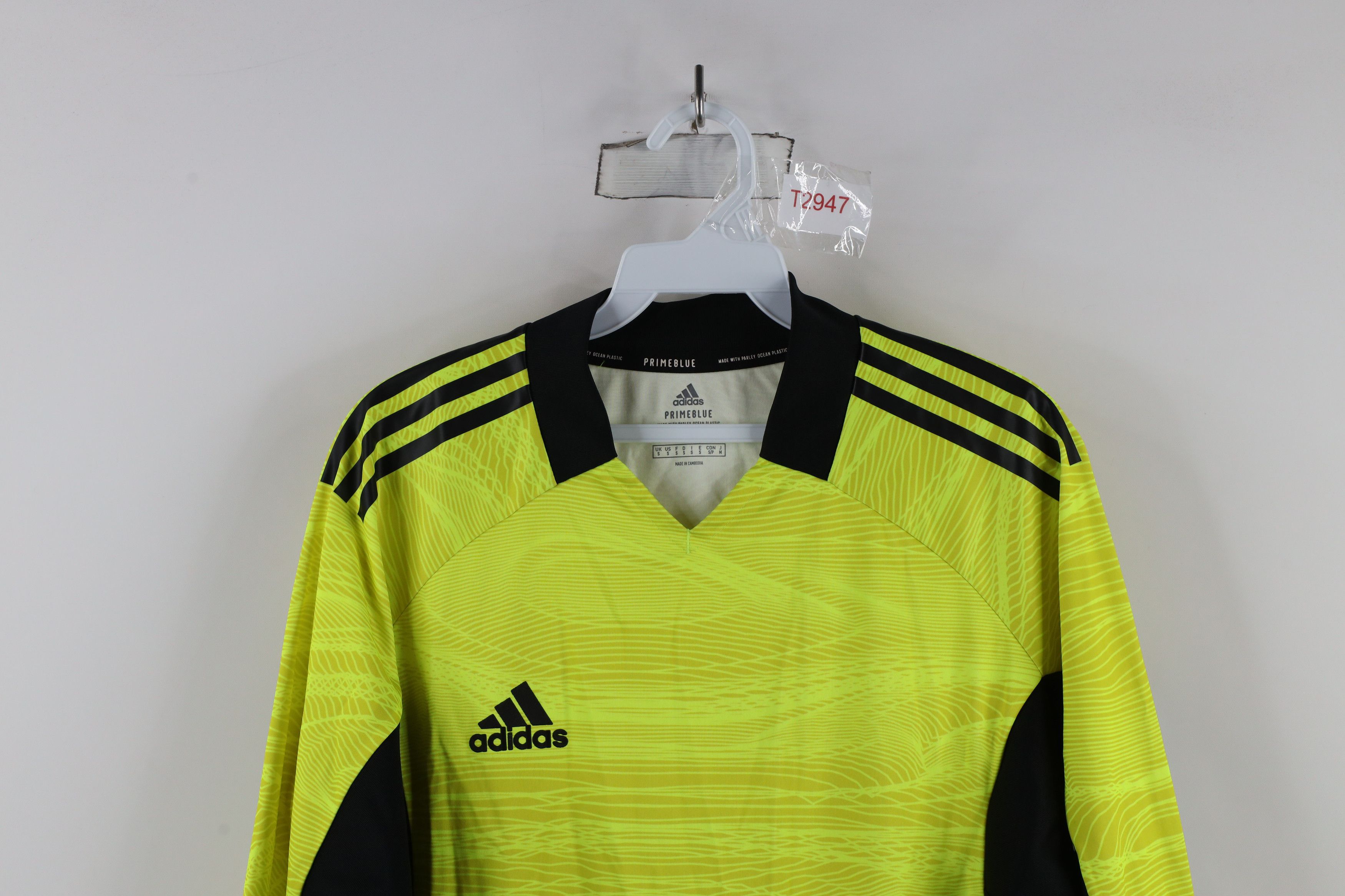 Adidas × Vintage Adidas Primeblue Parlay Striped Long Sleeve Soccer Jersey Size US S / EU 44-46 / 1 - 2 Thumbnail