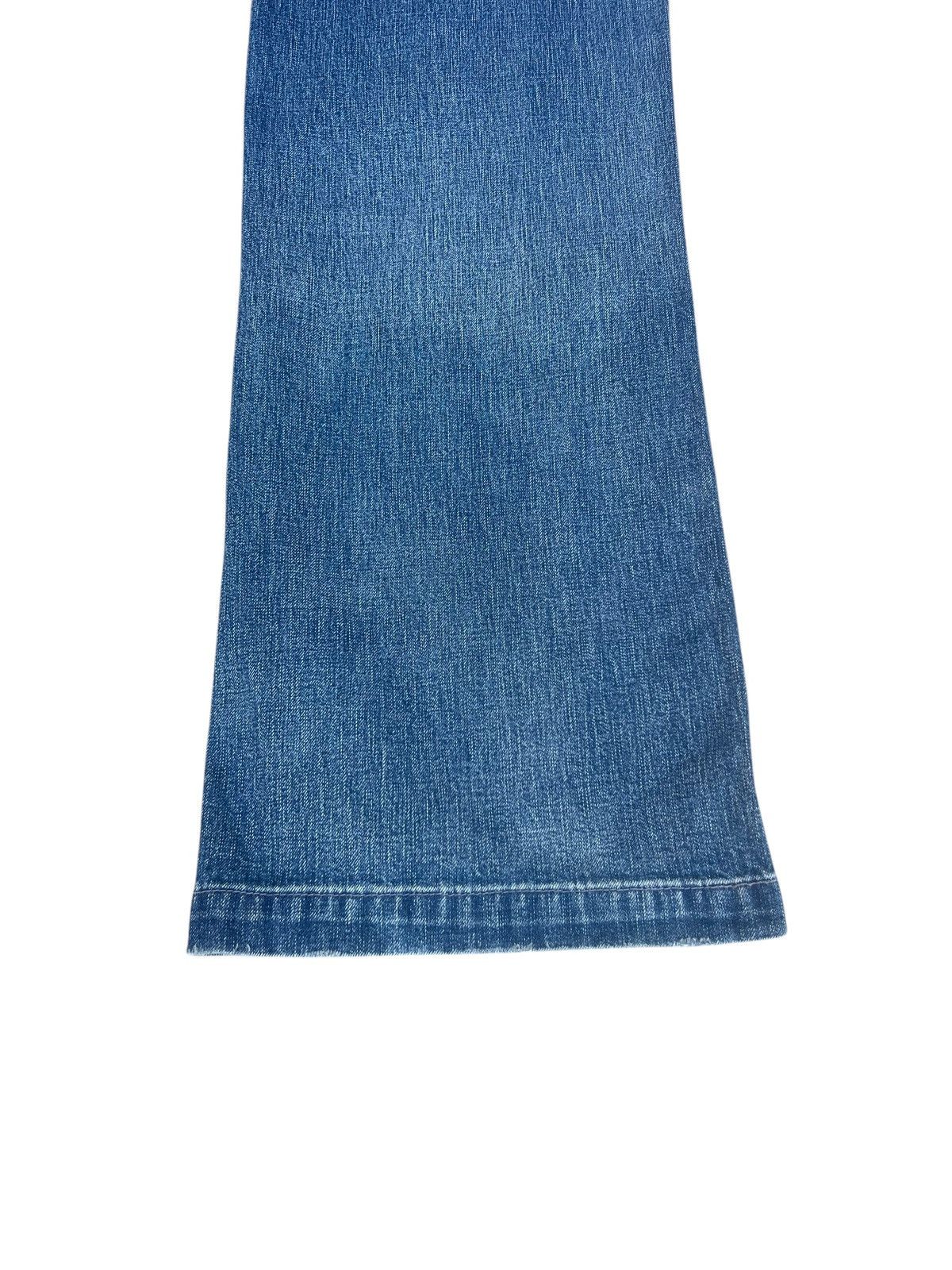 Blue Blue Japan Loose Flare Inpaichthys Kerri Japan Fade Denim Work Jeans Size US 30 / EU 46 - 15 Thumbnail