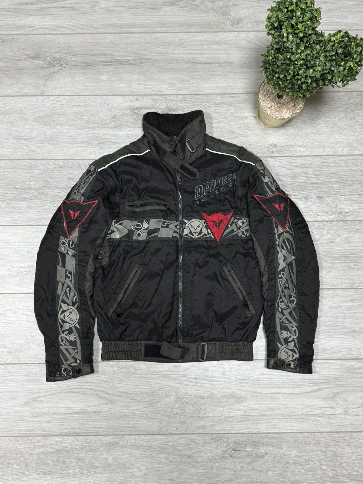 Dainese Dainese RARE vintage demon bomber racing vest zip monogram Size US S / EU 44-46 / 1 - 1 Thumbnail