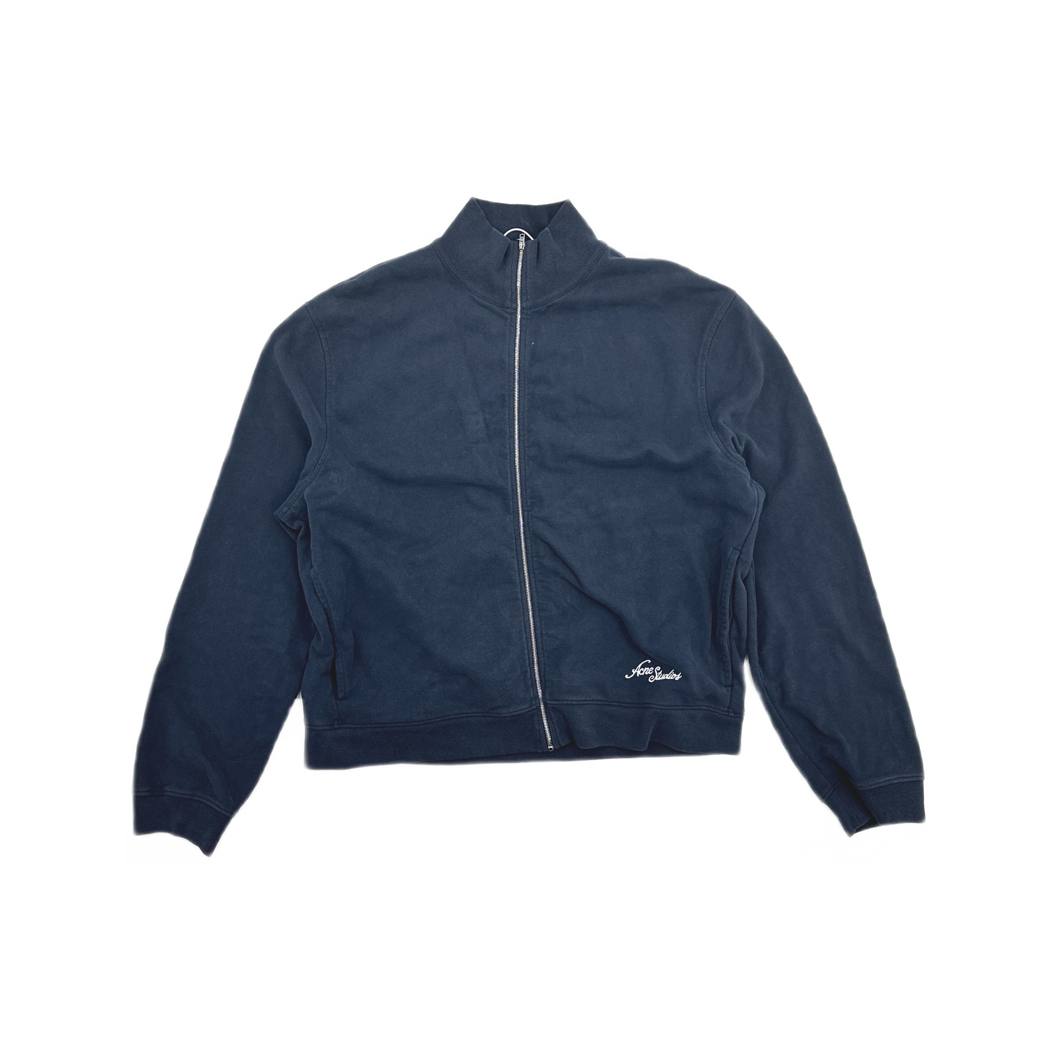 Acne Studios Acne Studios Embroidered Logo Zip Jacket Size XL Size US XL / EU 56 / 4 - 1 Thumbnail