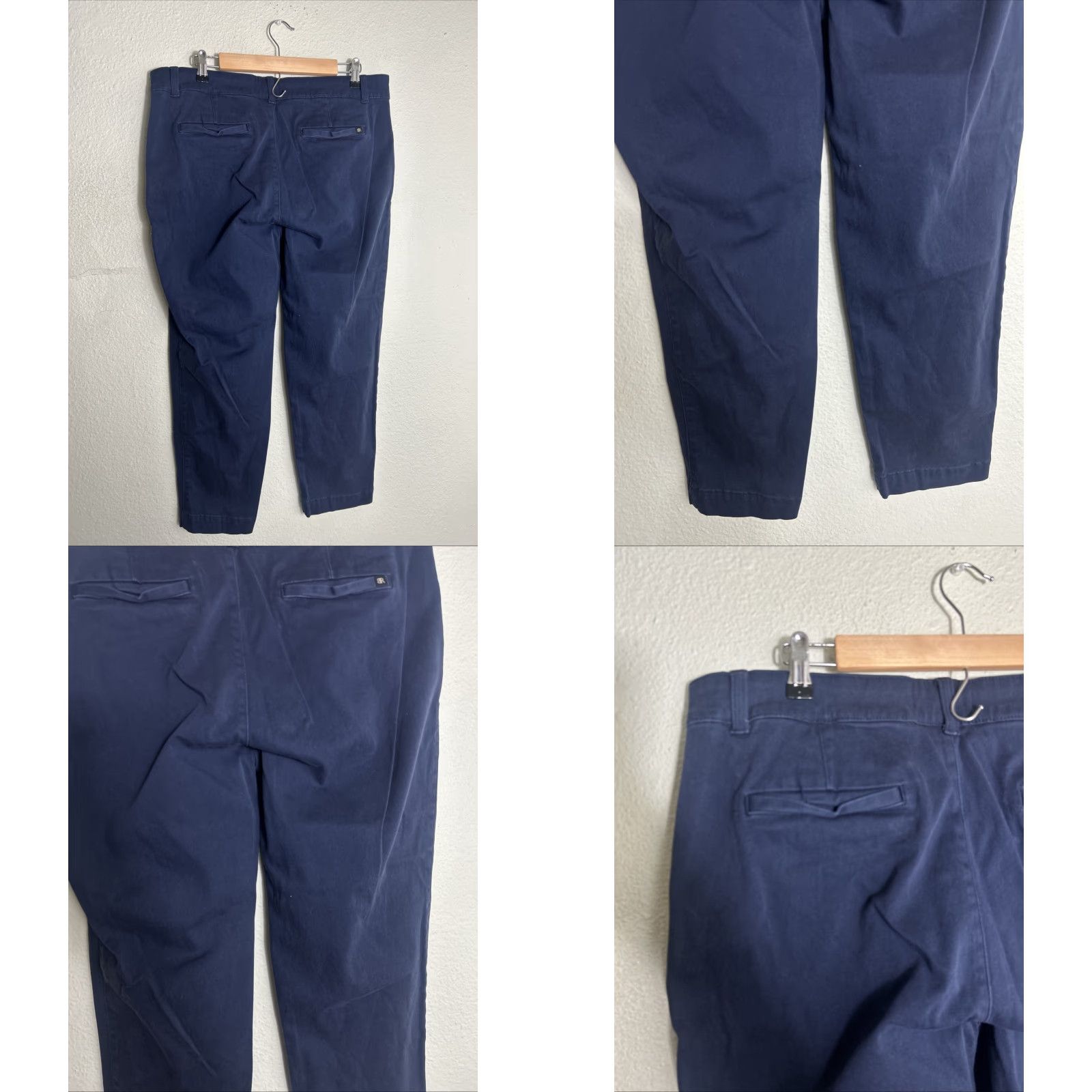 Banana Republic Banana Republic Pants Women’s Size 16 Navy Blue Chino 36x26 Size 38" / US 16 / IT 52 - 8 Thumbnail