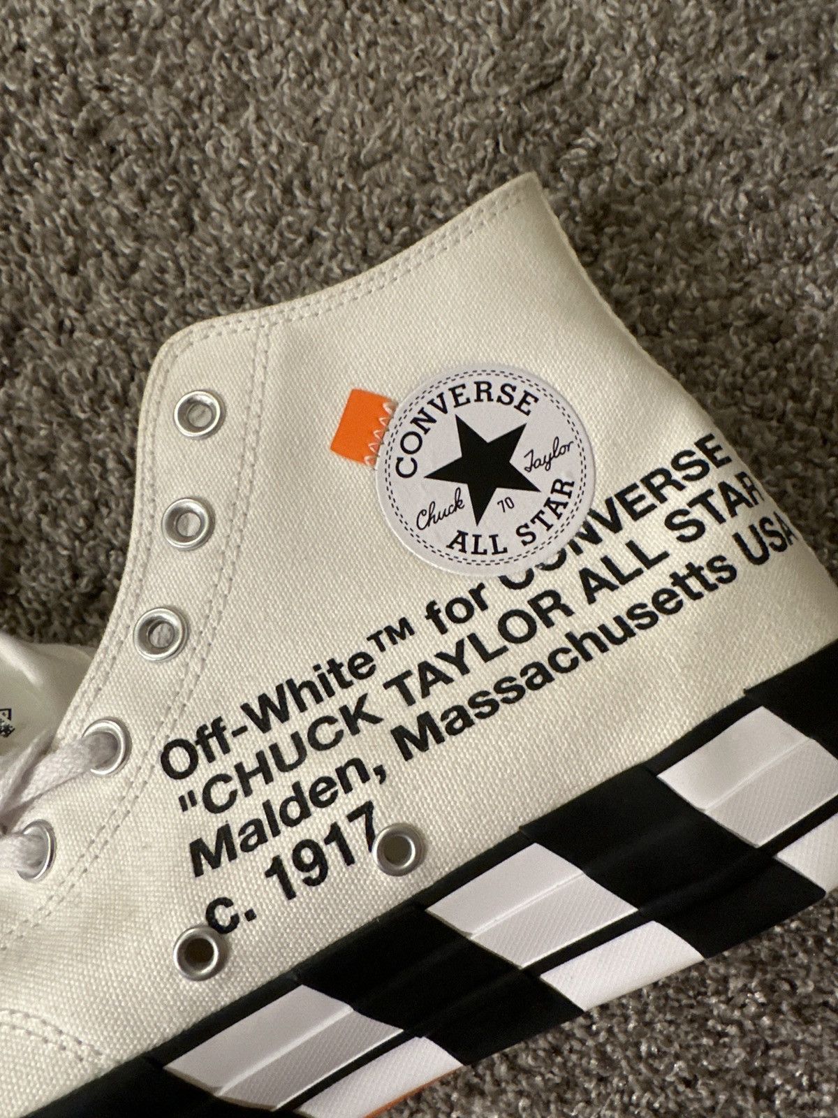 Converse off white grailed best sale