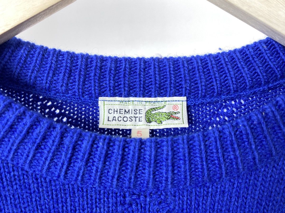 Lacoste Lacoste Sweater Wool Knit Baggy 90s Preppy Style Vintage Size US XL / EU 56 / 4 - 5 Thumbnail