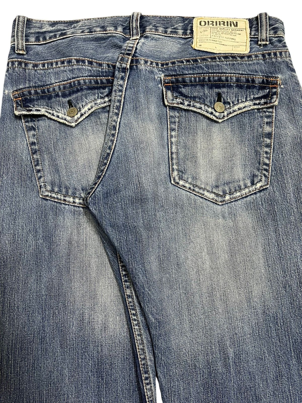 Jun Takahashi Vintage Japanese Brand Blue Faded Wash Style Loose Jeans Size US 34 / EU 50 - 6 Thumbnail