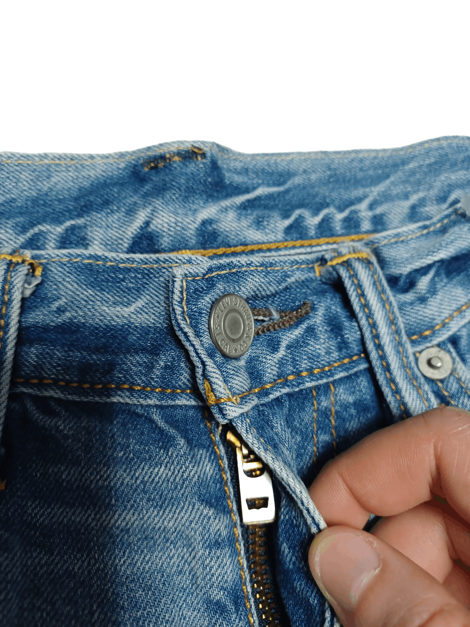 Levi's EMTY TAB LEVIS 505 RELAXED W34 L34 JEANS DENIM Size US 34 / EU 50 - 3 Thumbnail
