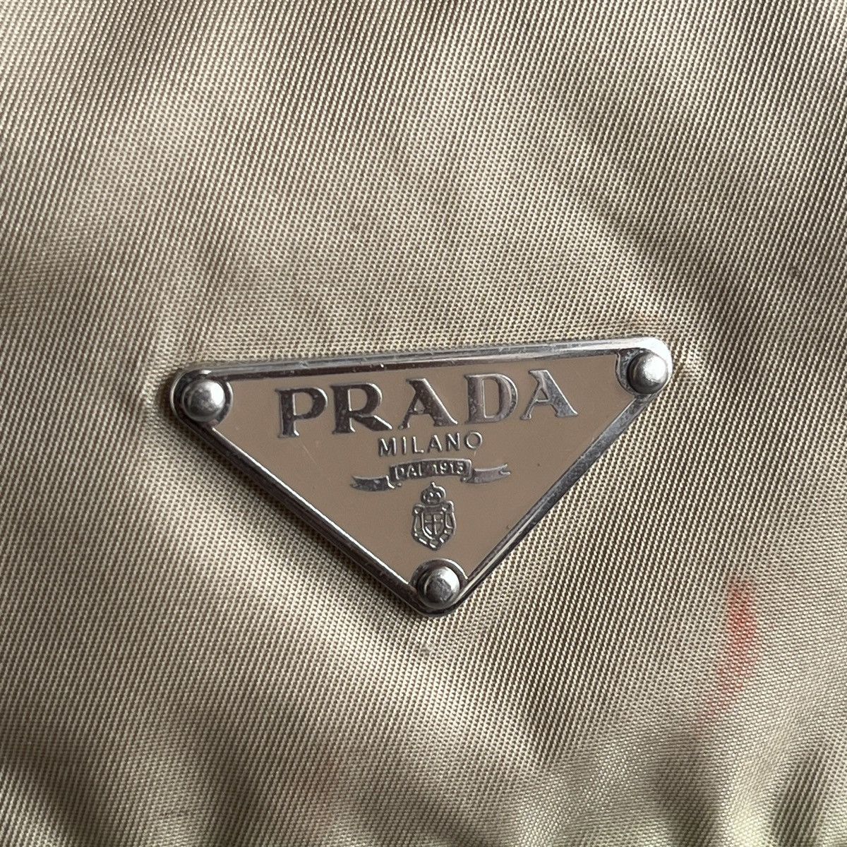Prada Vintage Prada Nylon Beige Messenger Bag Size ONE SIZE - 5 Thumbnail