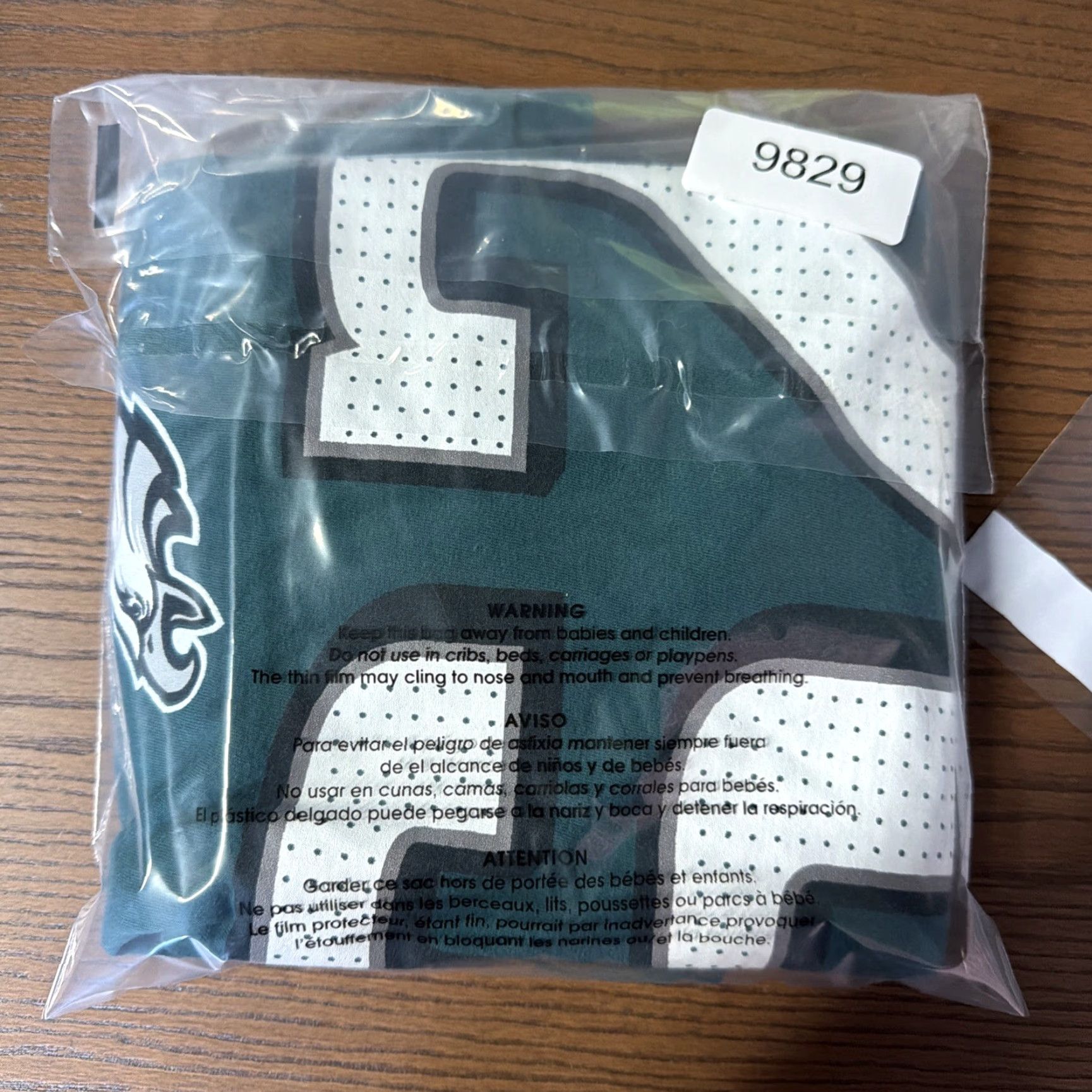 Nike Nike Mens T Shirt Large Jason Kelce Philadelphia Eagles Green Cotton Crew Neck Short Sleeve Mens Regular Fit Vintage: No Size US L / EU 52-54 / 3 - 4 Thumbnail