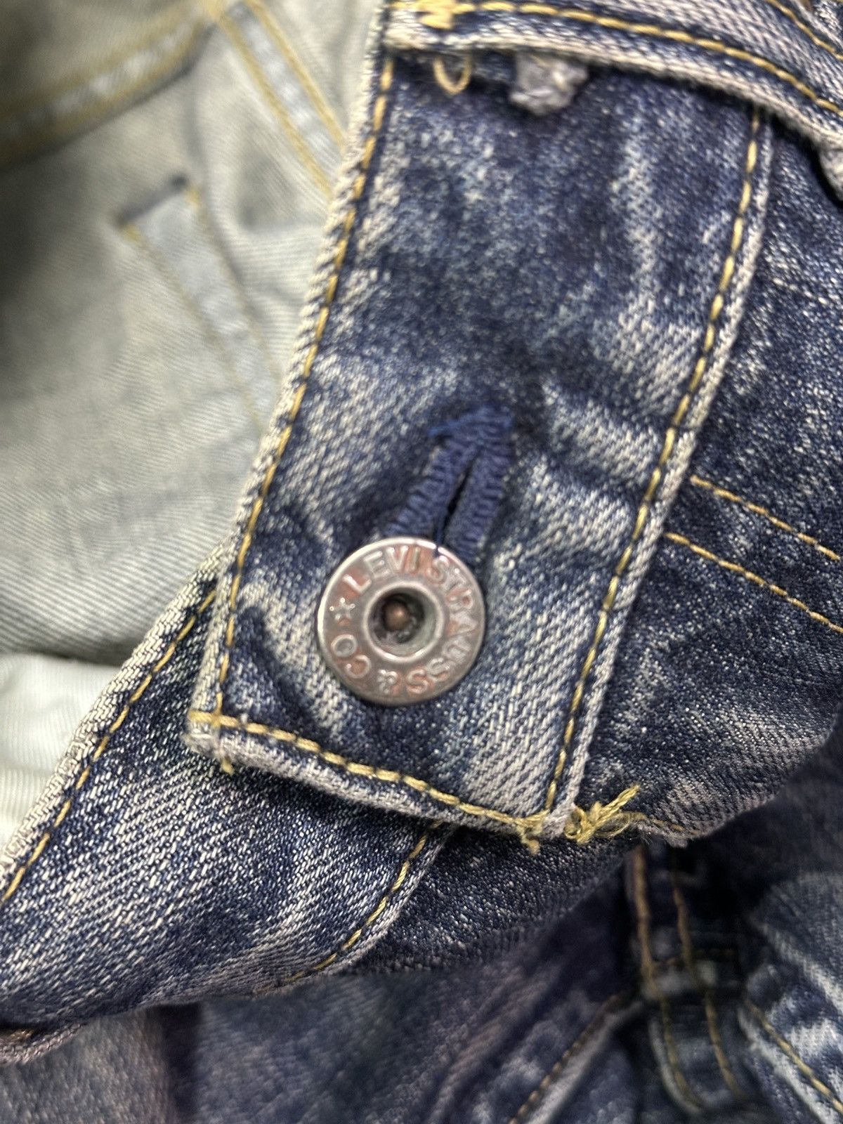 Levi's vintage Levis 502 distress denim . Size US 30 / EU 46 - 12 Thumbnail
