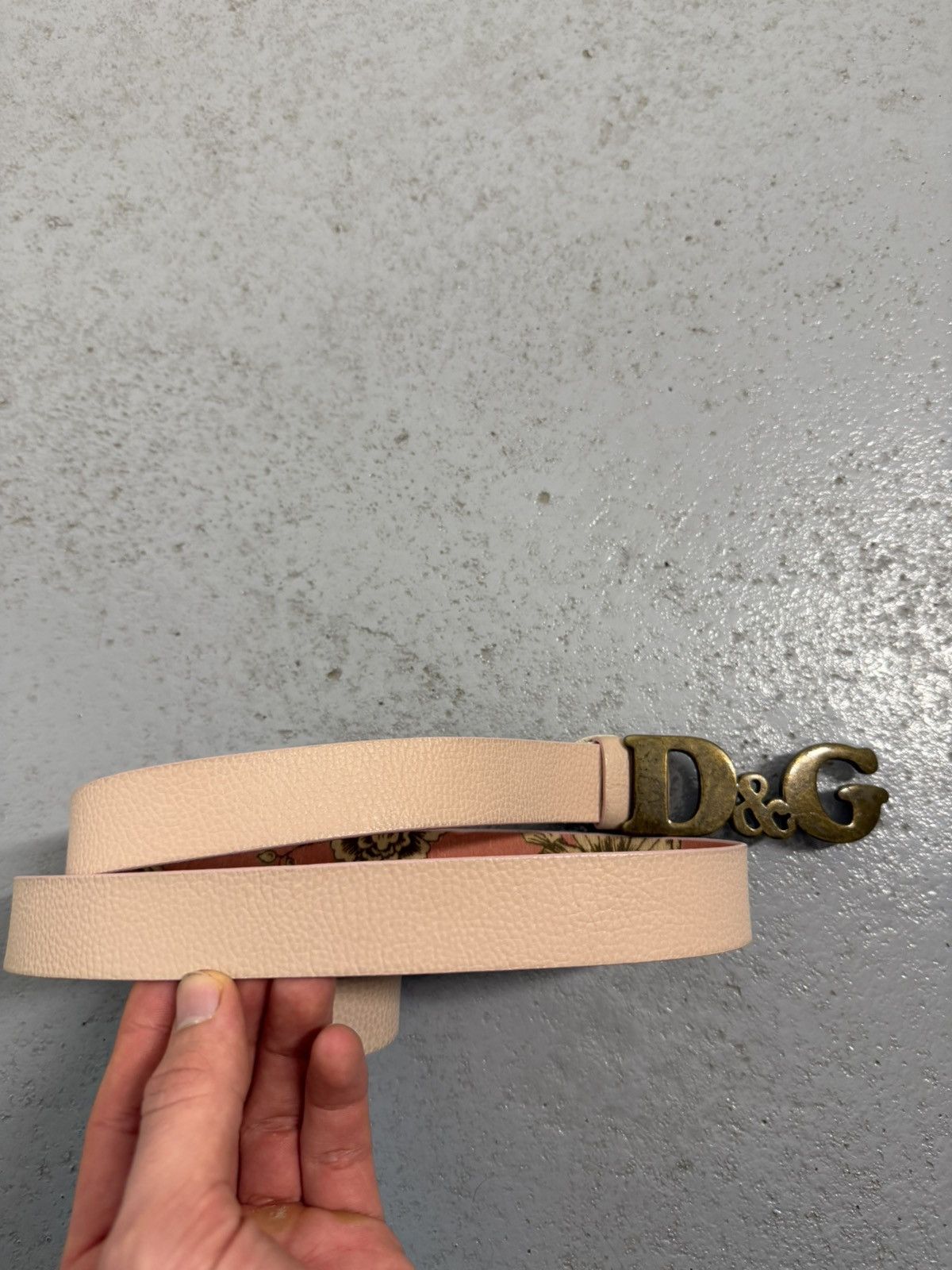 Dolce & Gabbana Vintage Dolce & Gabbana D&G Leather Belt Size ONE SIZE - 9 Thumbnail