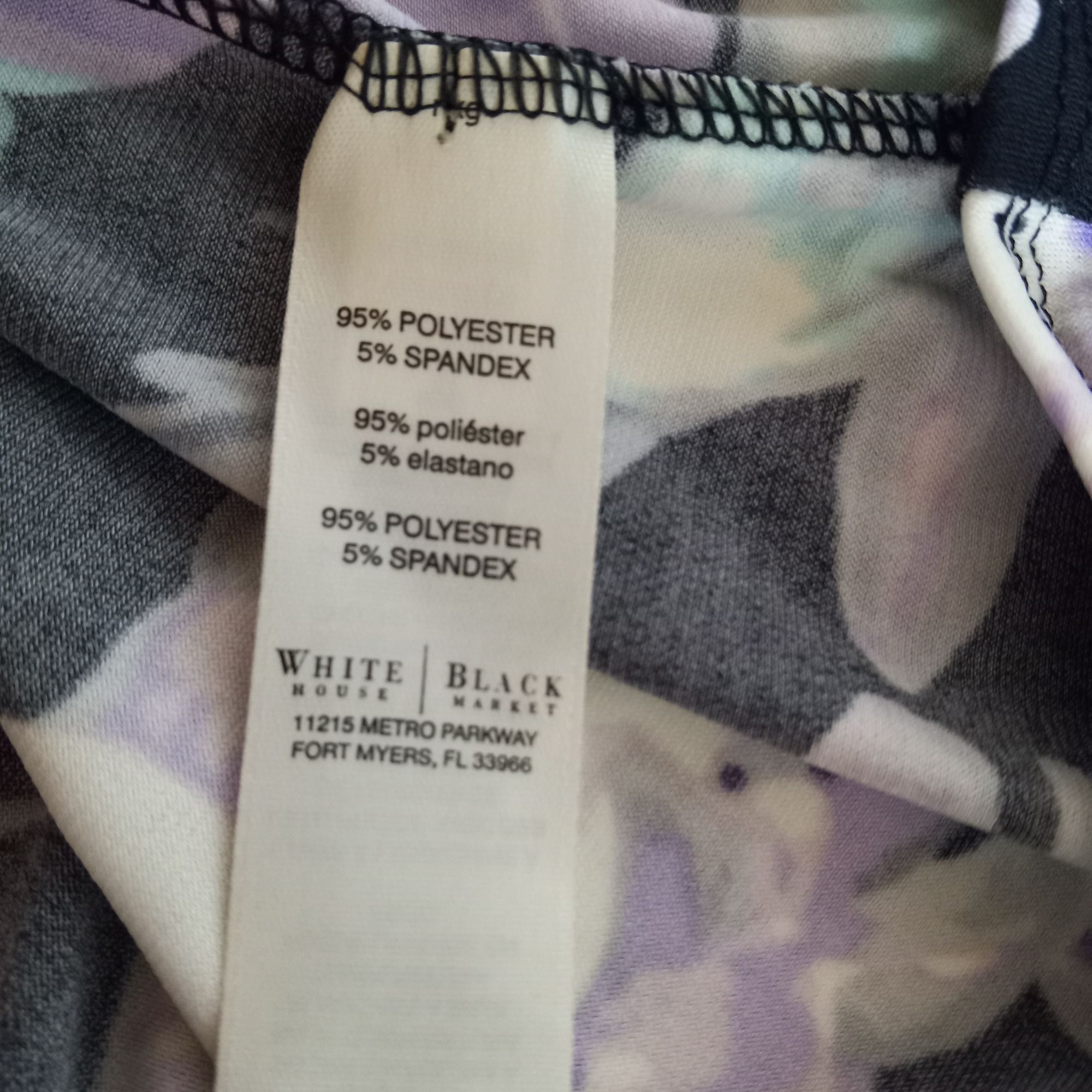 White House Black Market White House Black Market Size M Top Floral Print Sleeveless Size M / US 6-8 / IT 42-44 - 8 Thumbnail