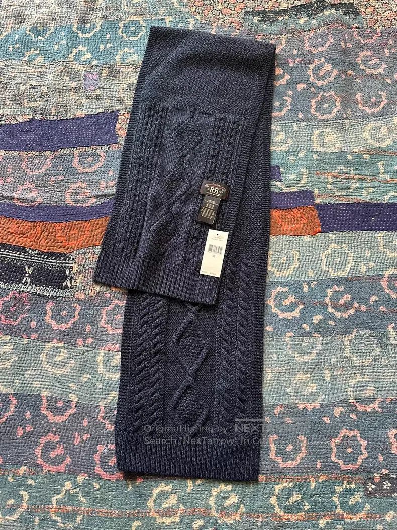 RRL Ralph Lauren RRL Ralph Lauren Knitted Scarf Wrap Size ONE SIZE - 1 Thumbnail