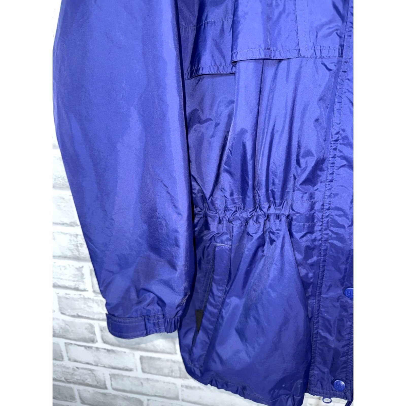 Helly Hansen Helly Hansen Jacket Womens S Blueish/Purple Full Zip Hooded Windbreaker RainCoat Size S / US 4 / IT 40 - 4 Thumbnail