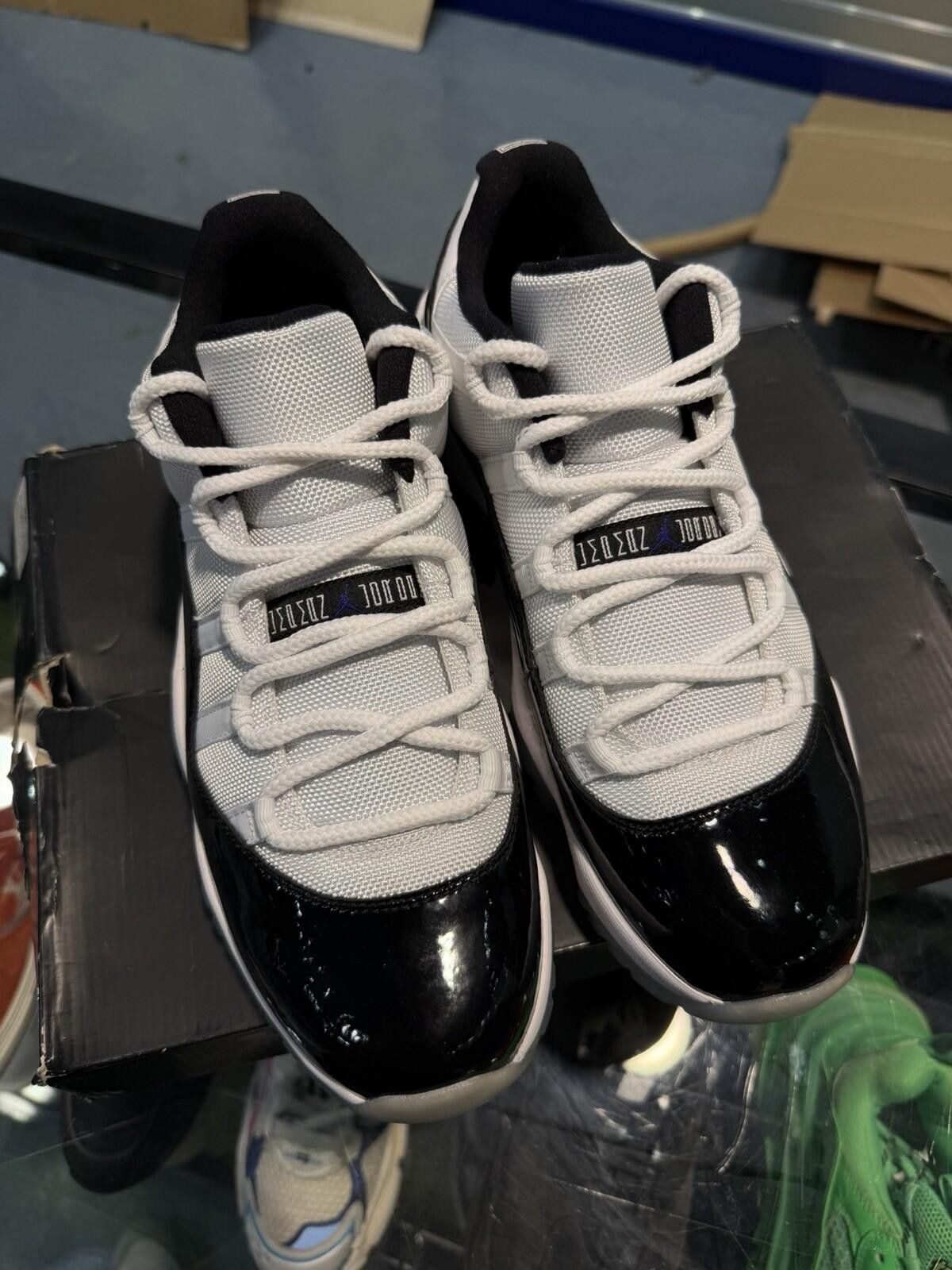 Jordan Brand New Jordan 11 Retro Low Concord Mens Size 10 528895-153 Size US 10 / EU 43 - 4 Thumbnail