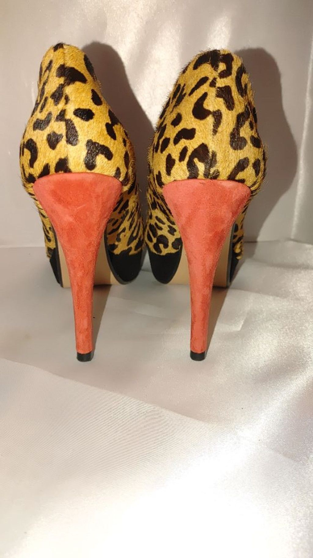 Zara Zara Shoes Leopard Print Platform High Heels Size 39 Size US 8.5 / IT 38.5 - 8 Thumbnail