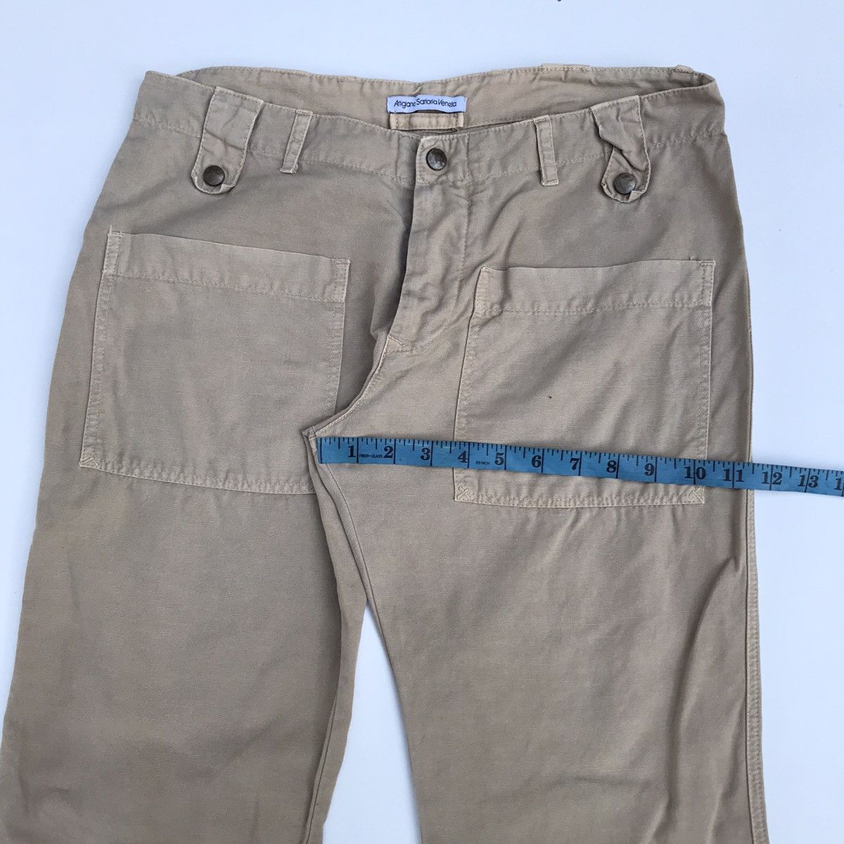 Vintage Artigiana Sartoria Veneta Pants Designer Italy Size US 32 / EU 48 - 14 Thumbnail