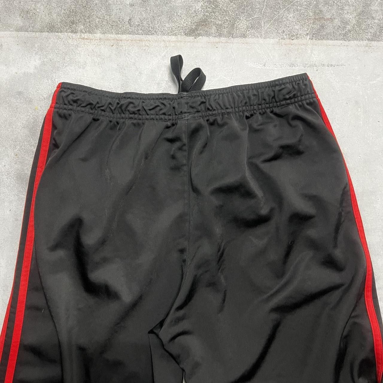 Adidas × Vintage Vintage Y2K/2000s Baggy Adidas Red Striped Trackpants! Size US 34 / EU 50 - 6 Thumbnail